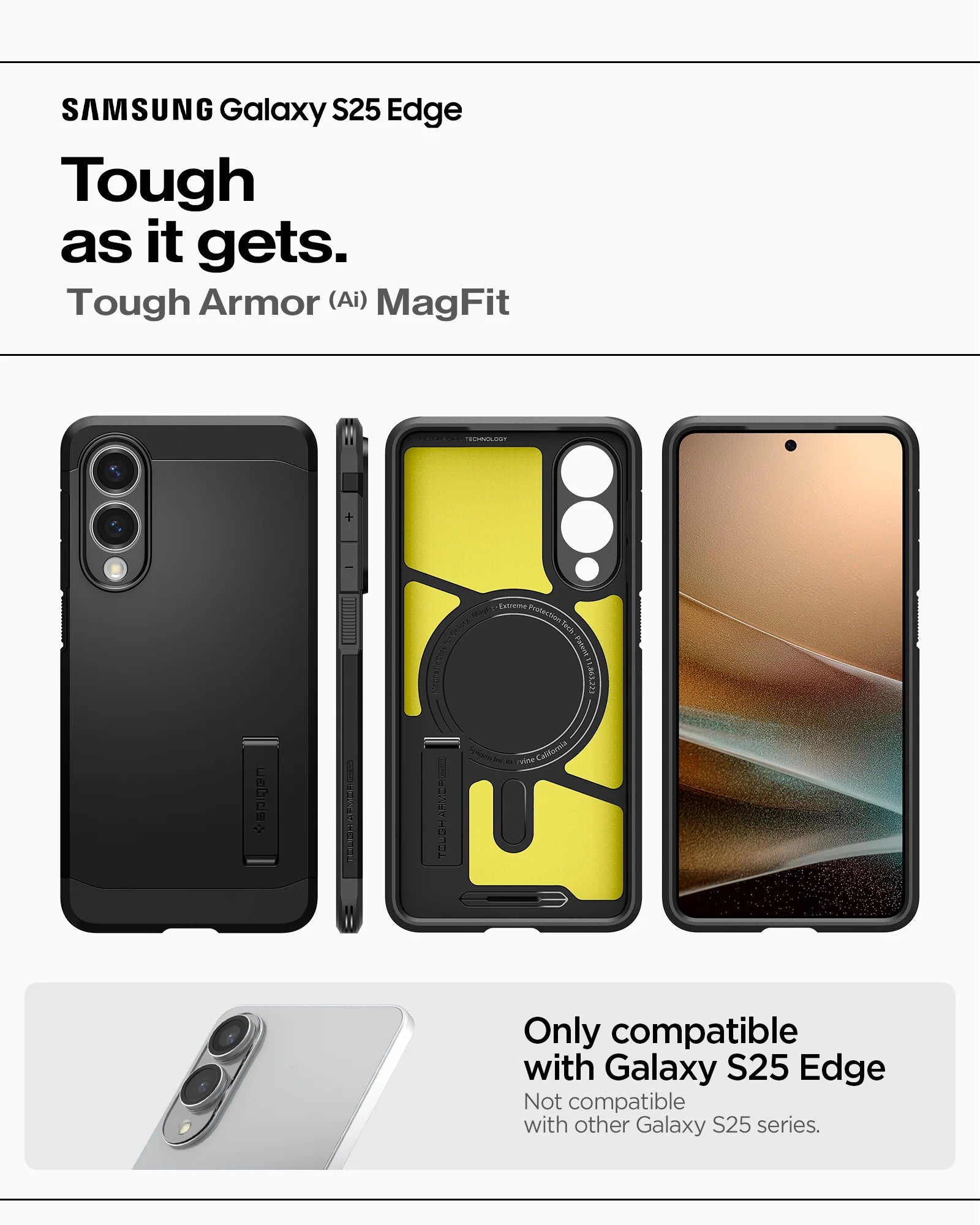 Case Tough Armor AI MagFit - Galaxy S25 Edge