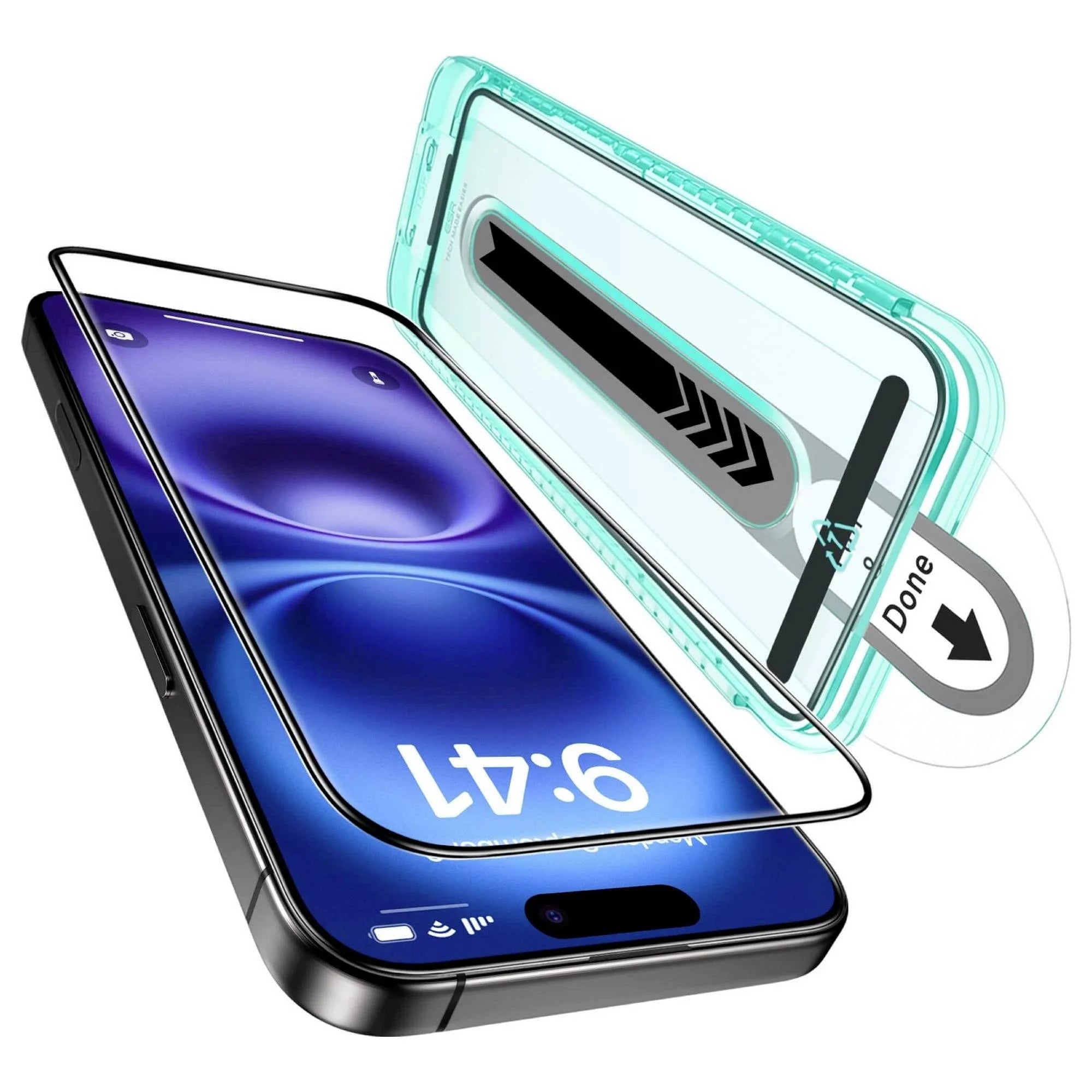 Protector de Pantalla Vidrio Templado ESR iPhone 15 Pro