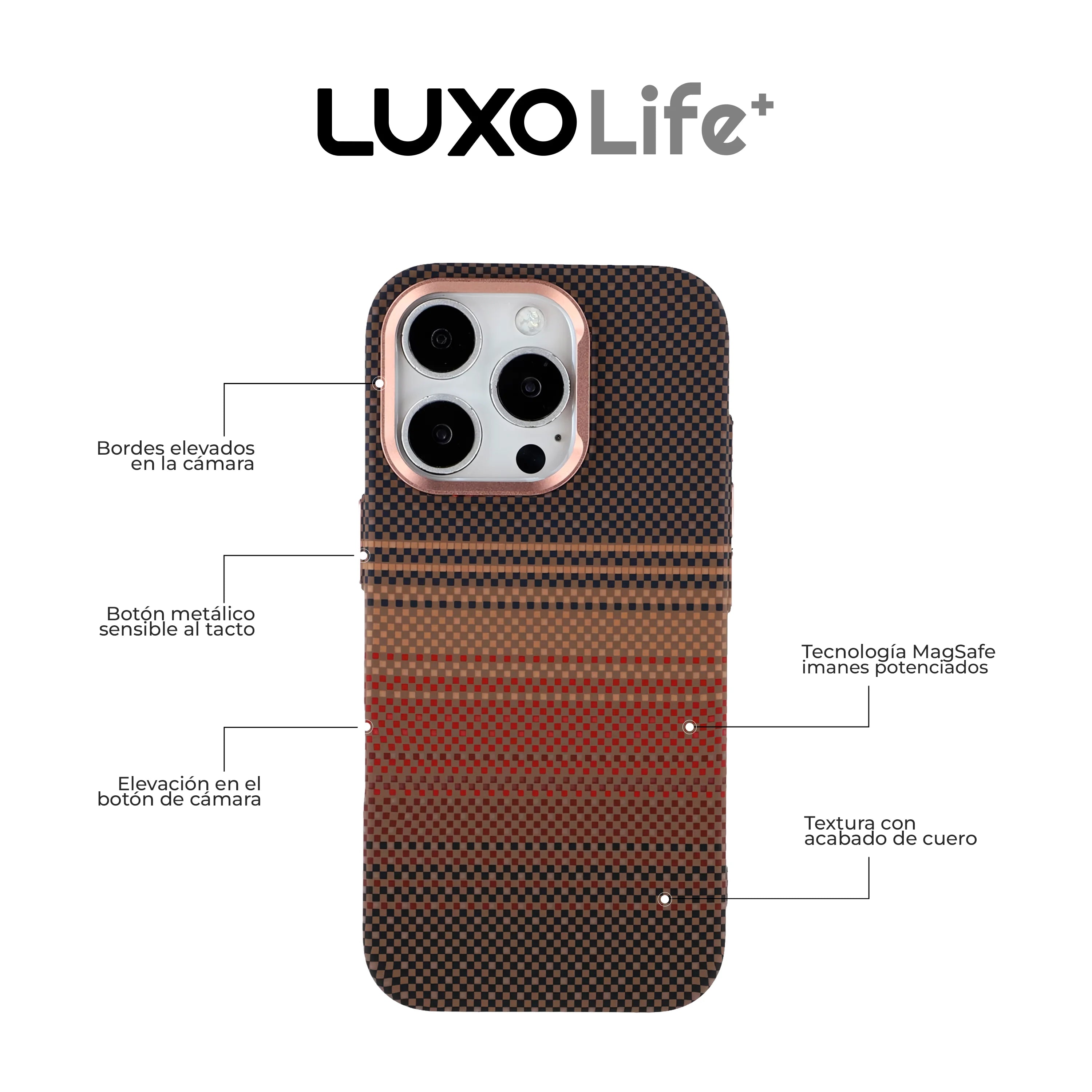 Case Luxo Life - iPhone 16 Pro (MagSafe)