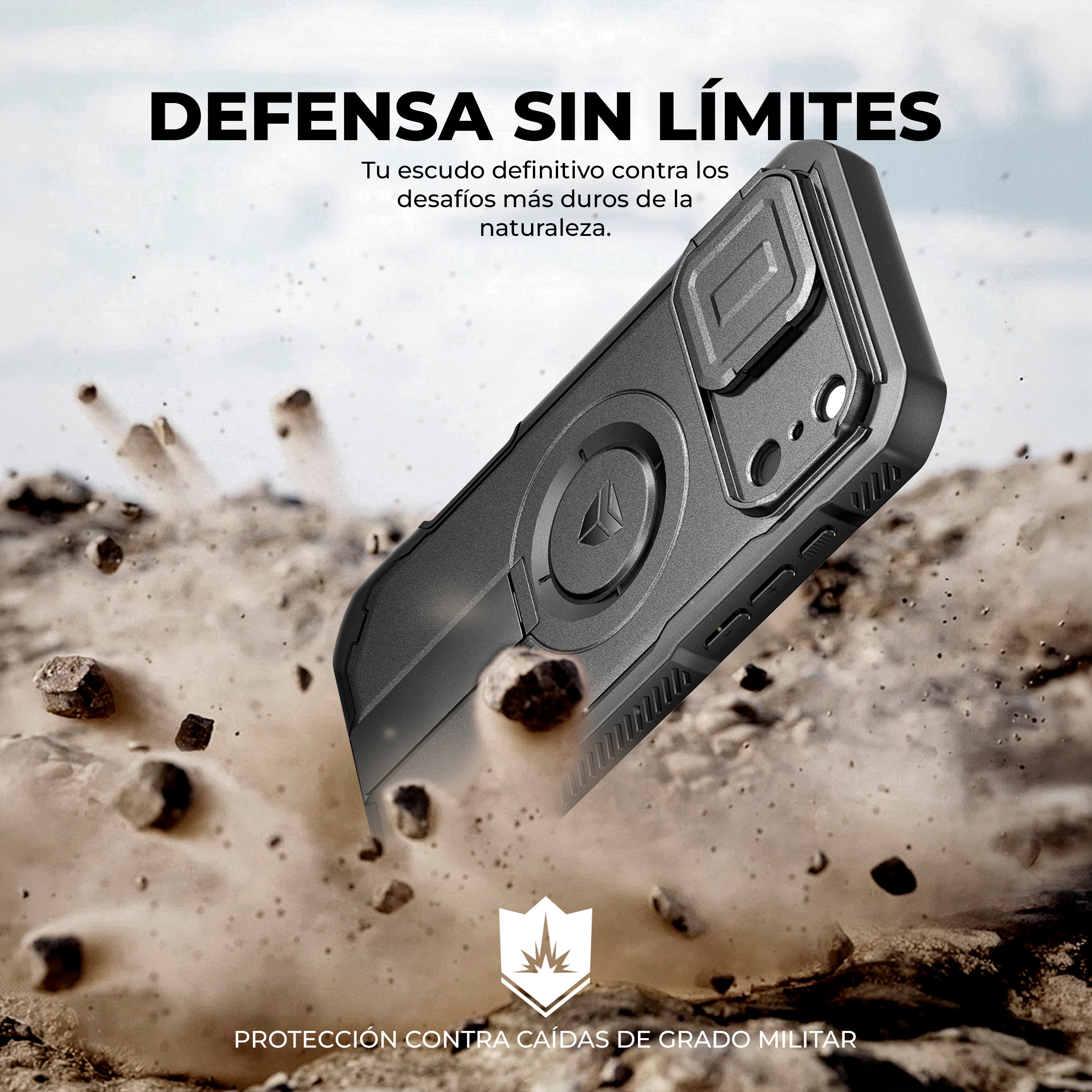 Case Dexnor Armor 360° - iPhone 17 Pro Max (con Mica)