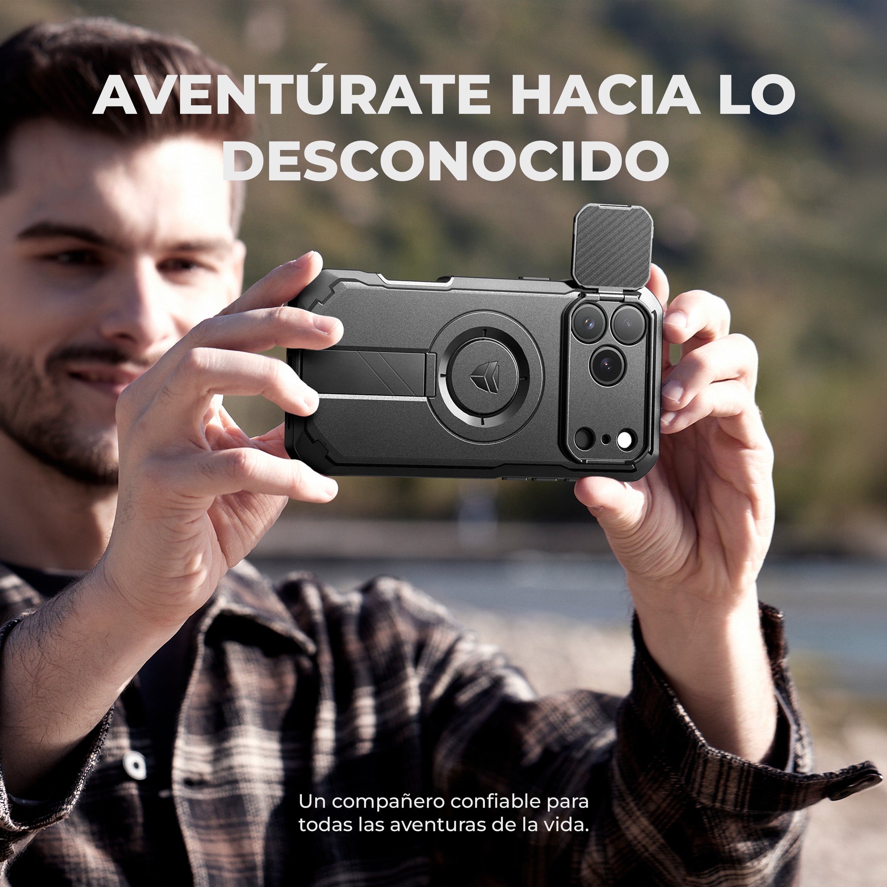 Case Dexnor Armor 360° - iPhone 17 Pro Max (con Mica)
