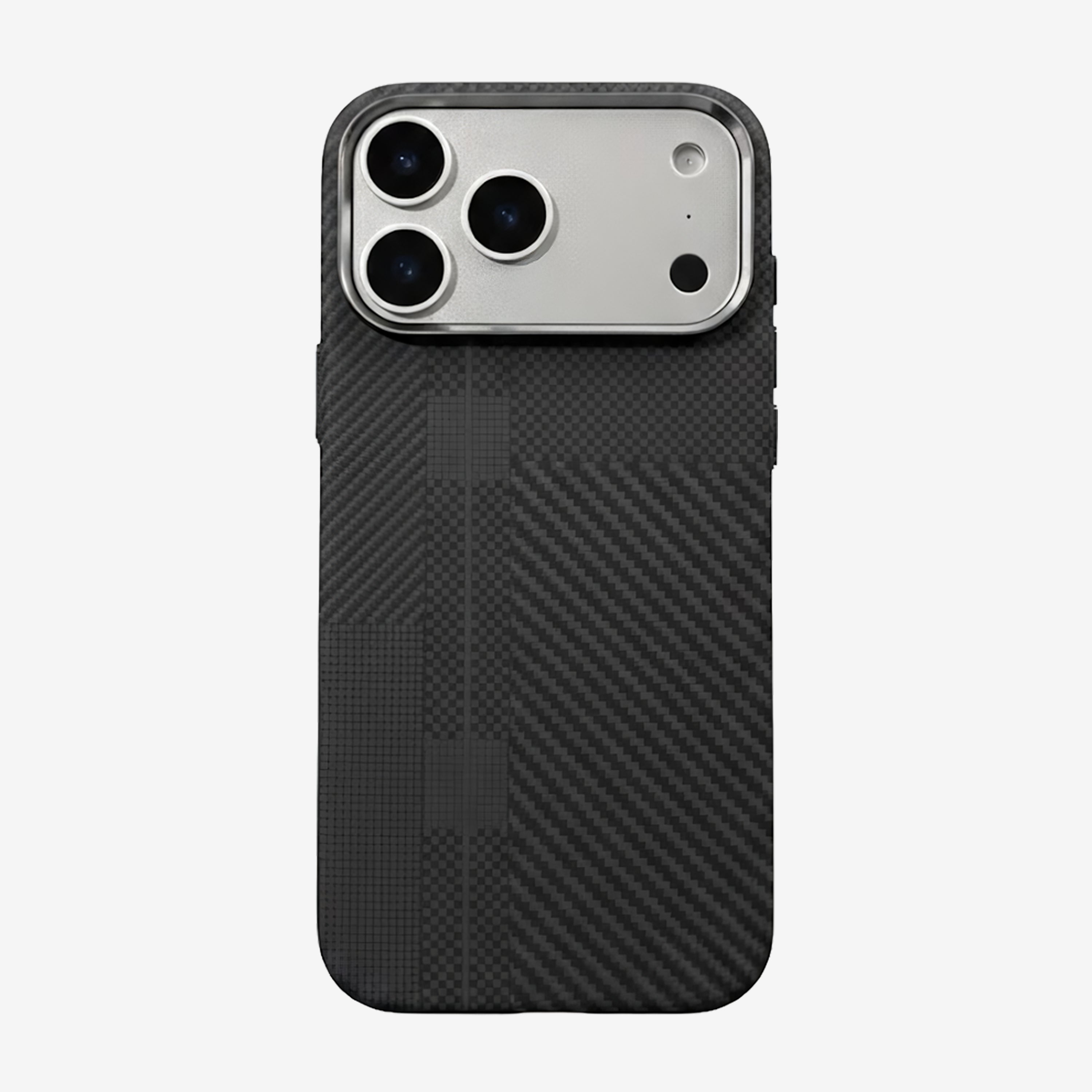 (DISEÑO 4) Case Ultra Delgado con Diseño Fibra de Carbono para iPhone 17 Pro