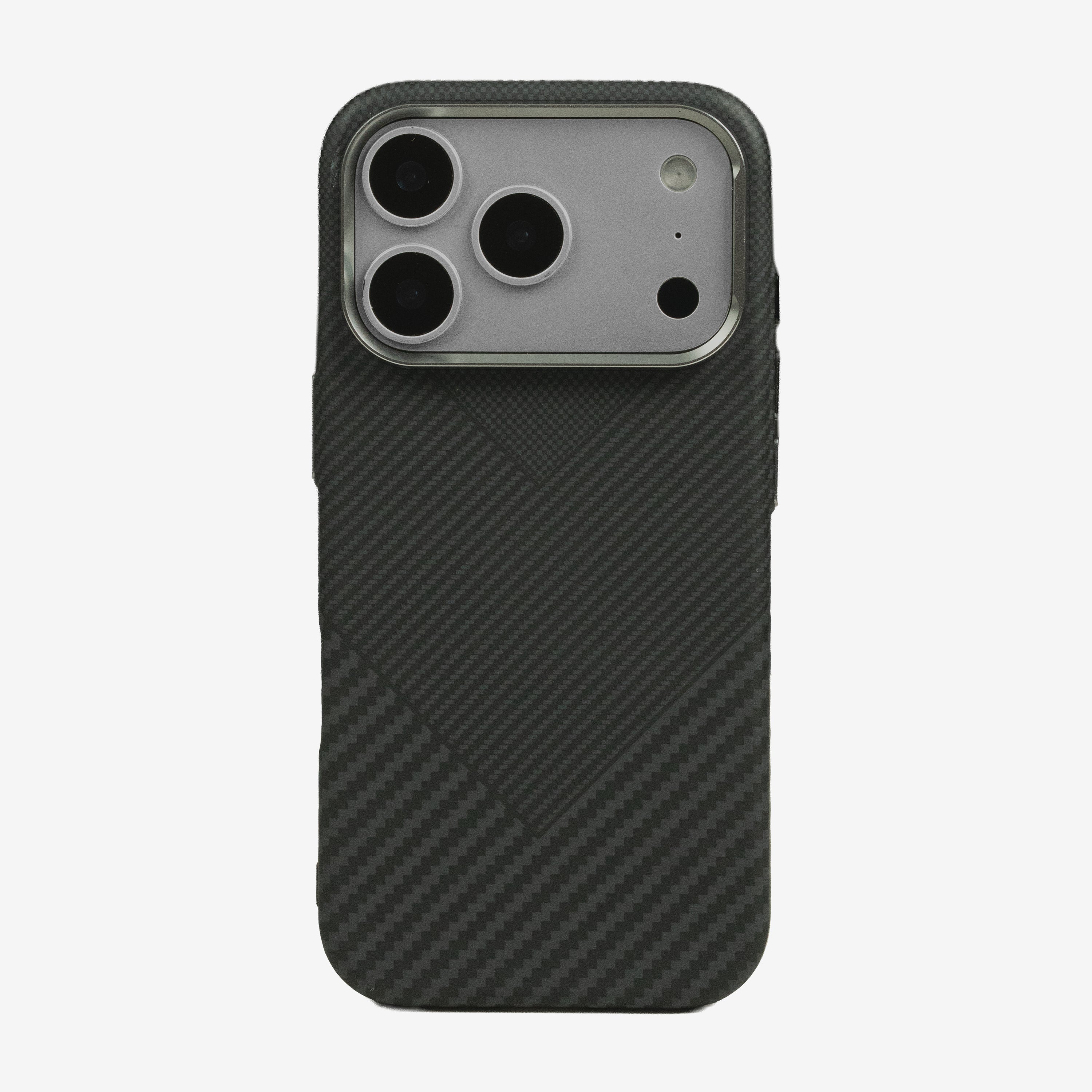 (DISEÑO 4) Case Ultra Delgado con Diseño Fibra de Carbono para iPhone 17 Pro