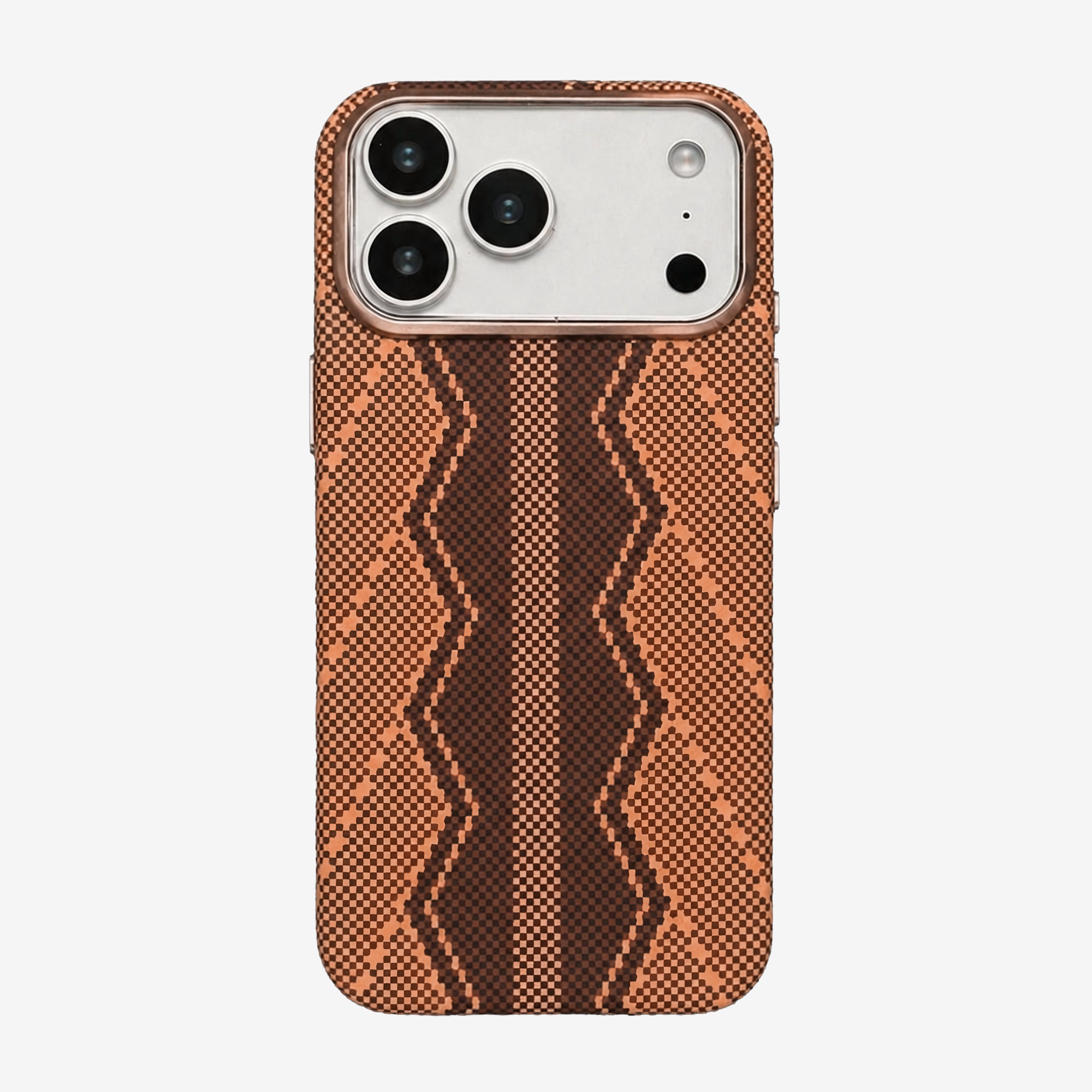 Case Luxo Diseño Fibra de Carbono - iPhone 17 Pro Max (Aligator) (Magsafe)