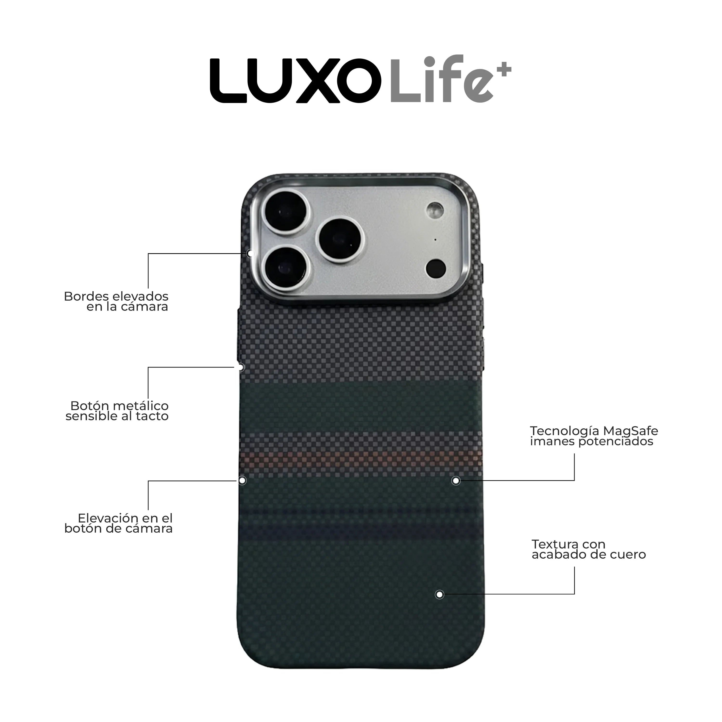Case Luxo Aurora - iPhone 17 Pro (MagSafe)