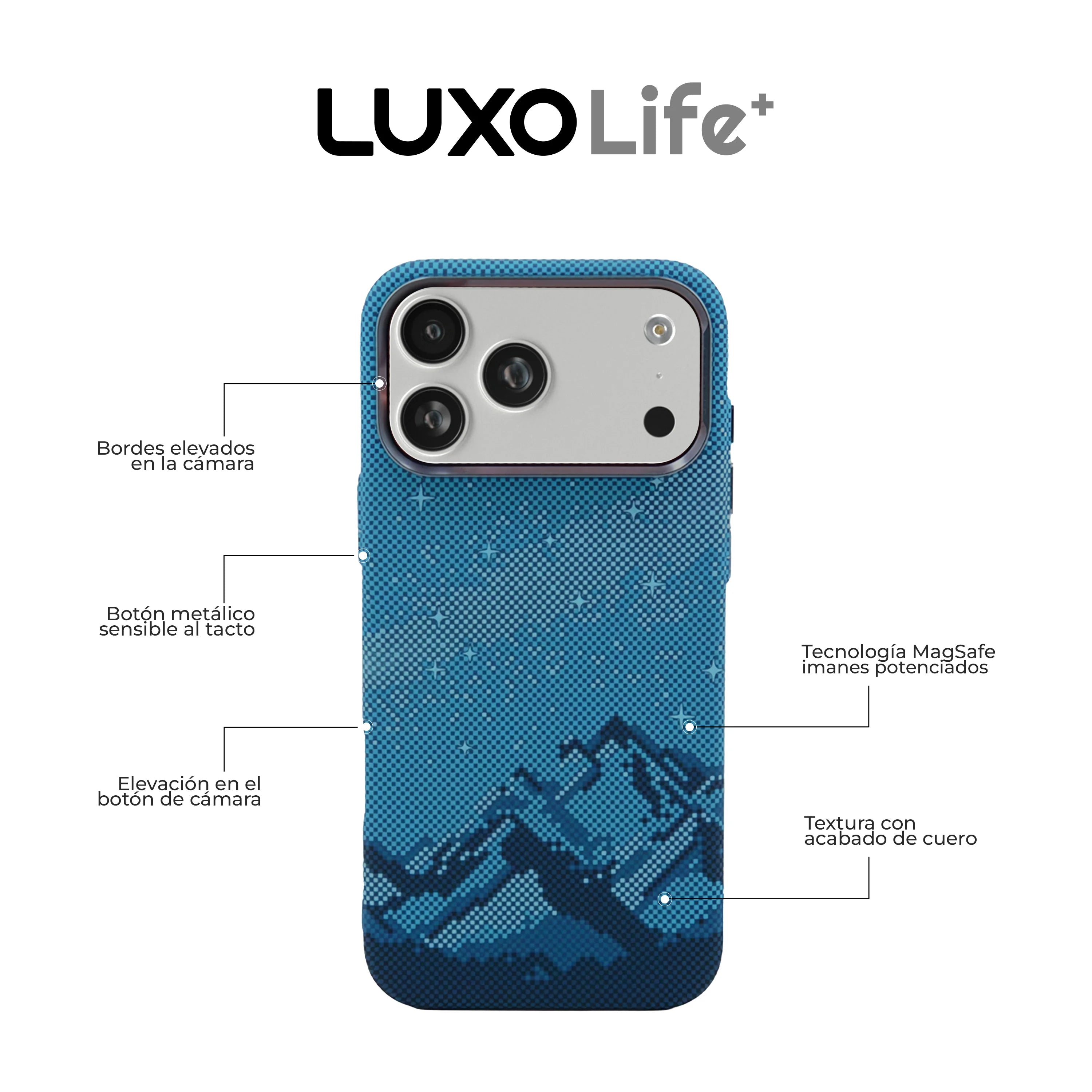 Case Luxo Mountain Night - iPhone 17 Pro Max (Magsafe)