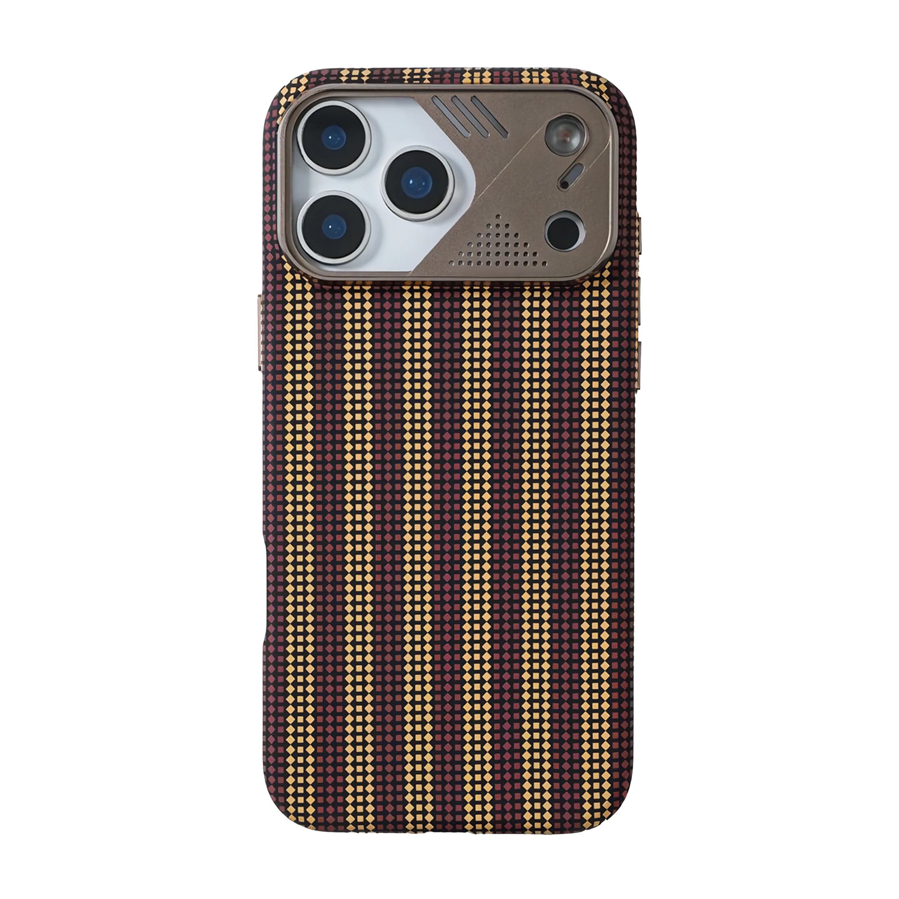 Case Delgado Luxo Metal - iPhone 17 Pro Max (Monocromo) (Magsafe)
