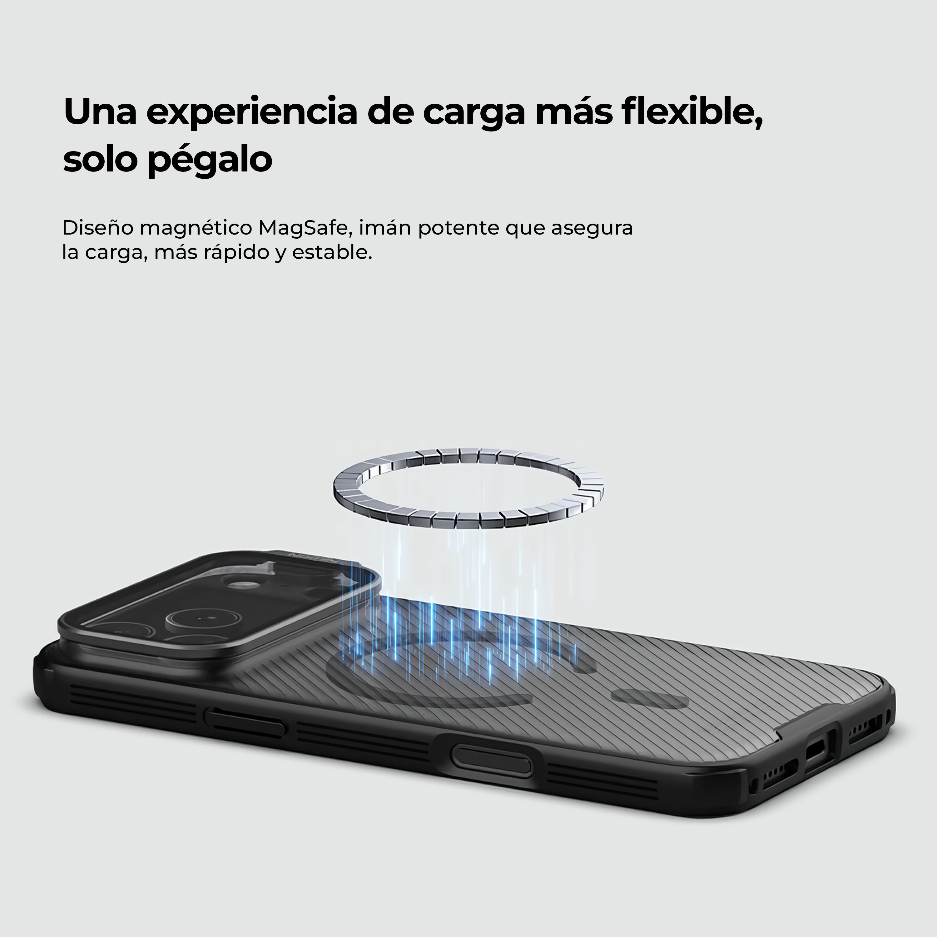 Case Nillkin CamShield Prop - iPhone 17 Pro ( Lente Transparente Oscuro ) (Magsafe)