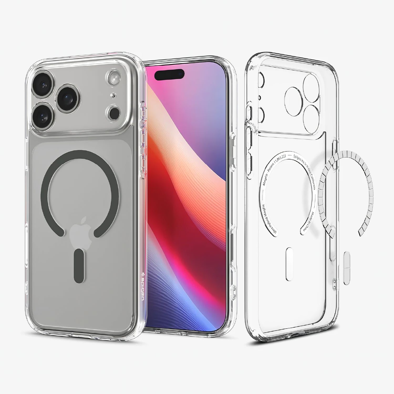 Case Spigen Crystal Hybrid iPhone 17 Pro (MagSafe)