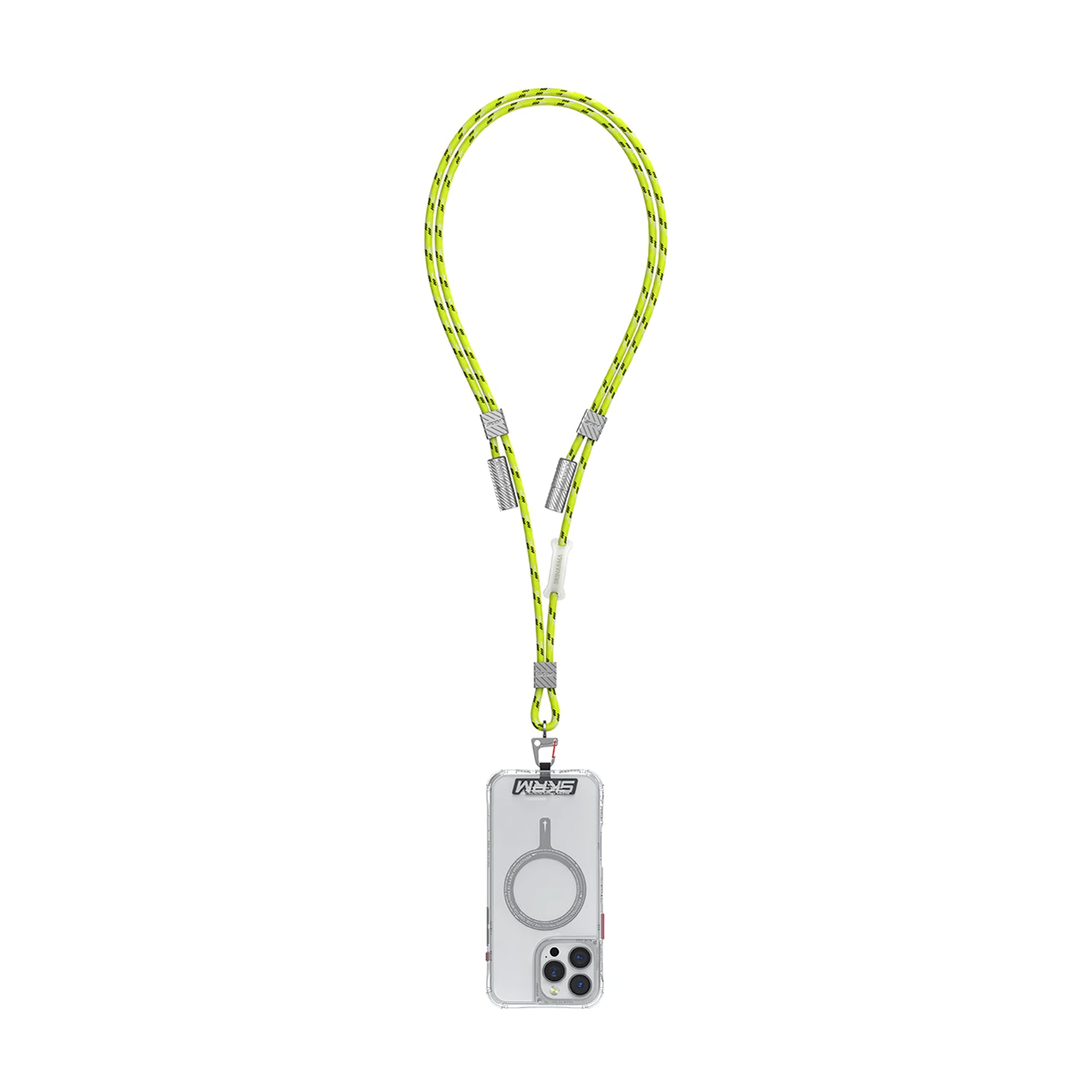 Correa Skinarma Lanyard DYNO VE NITEGLOW Cargador 2 en 1 con Cable USB-C