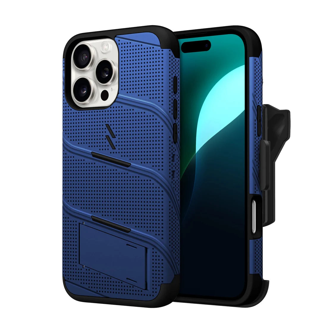 Case Zizo Bolt + Vidrio Templado 9H iPhone 16 Pro