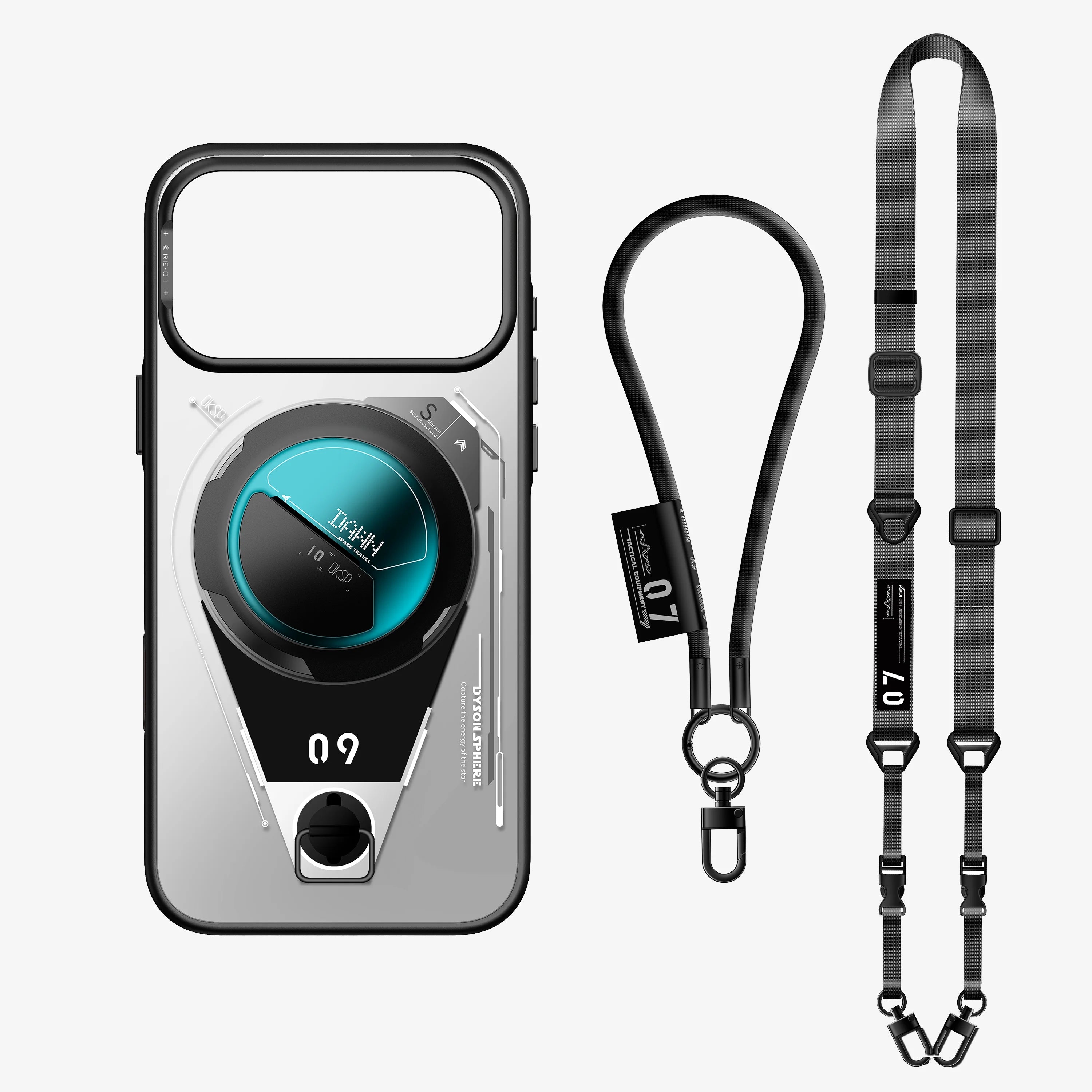 Tri-Pack: Case + Enfriador + Strap OKSP - iPhone 17 Pro (MagSafe)