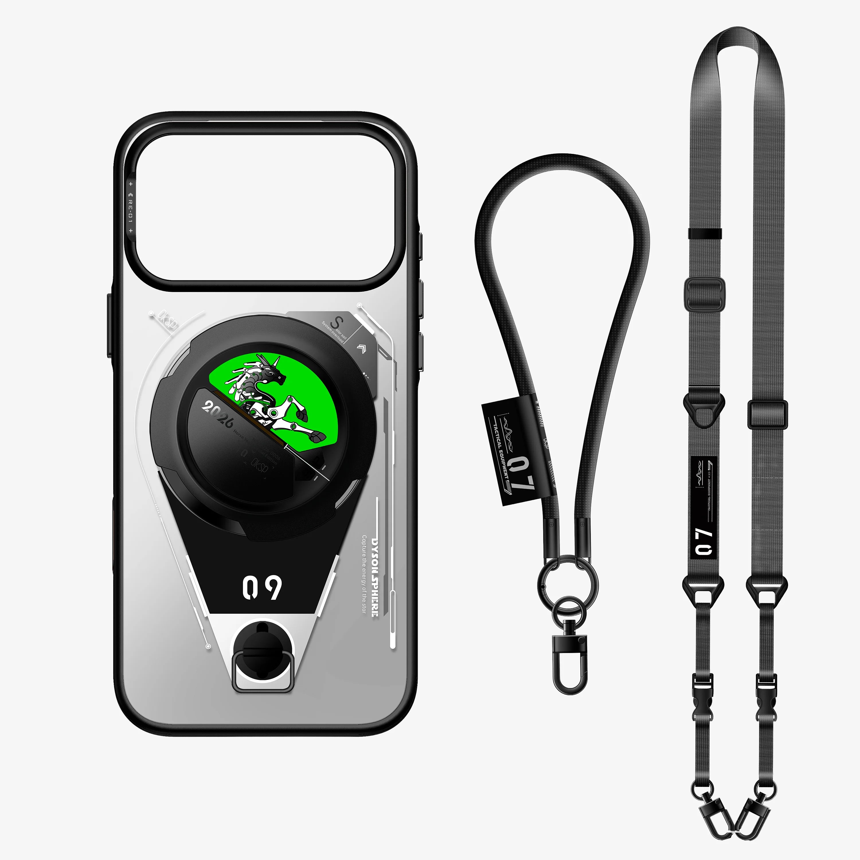 Tri-Pack: Case + Enfriador + Strap OKSP - iPhone 17 Pro (MagSafe)