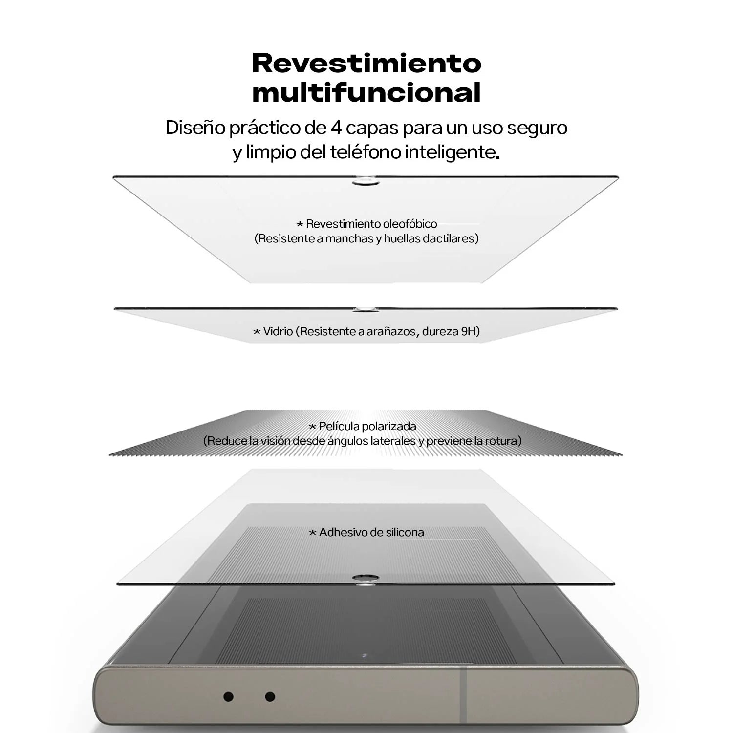 Protector de Pantalla Vidrio Ringke Anti-espía Galaxy S24 Ultra