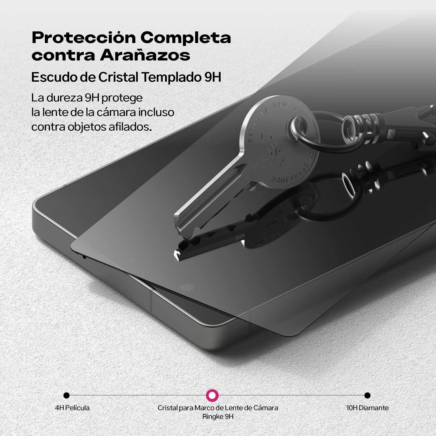 Protector de Pantalla Vidrio Ringke Anti-espía Galaxy S25 / Galaxy S24 (Instalador) 1pc