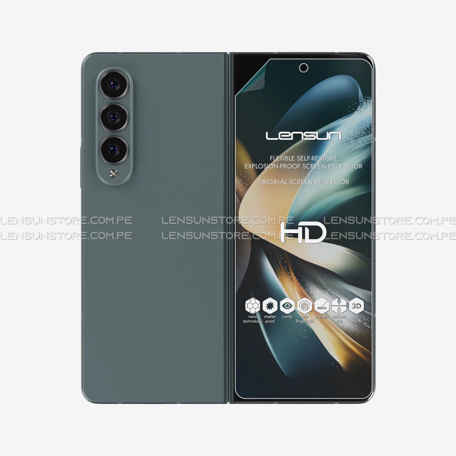 Protector de Pantalla Lensun HD Galaxy Z Fold 7