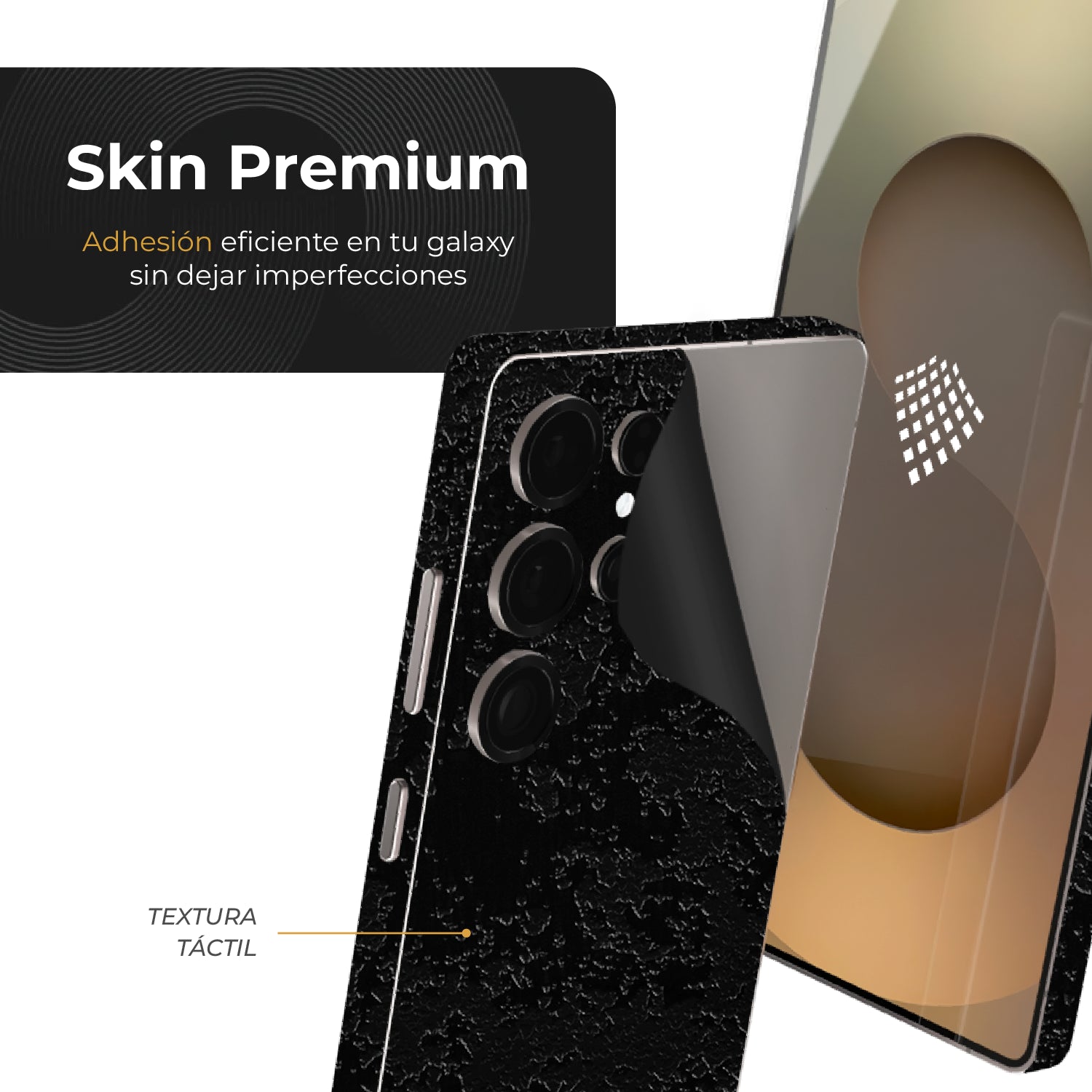 Skin Premium Atlas Oscuro - Galaxy S26 Ultra