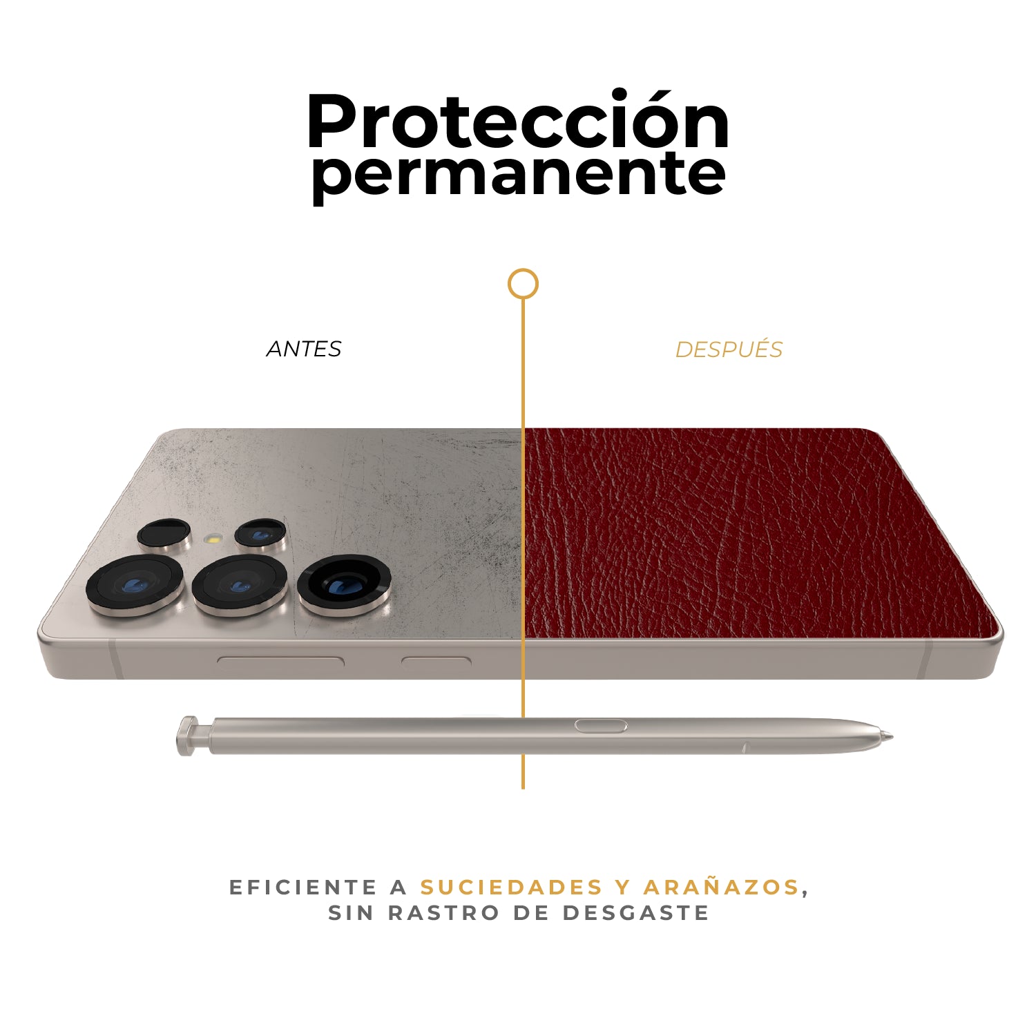 Skin Premium Cuero - Galaxy S25 Ultra