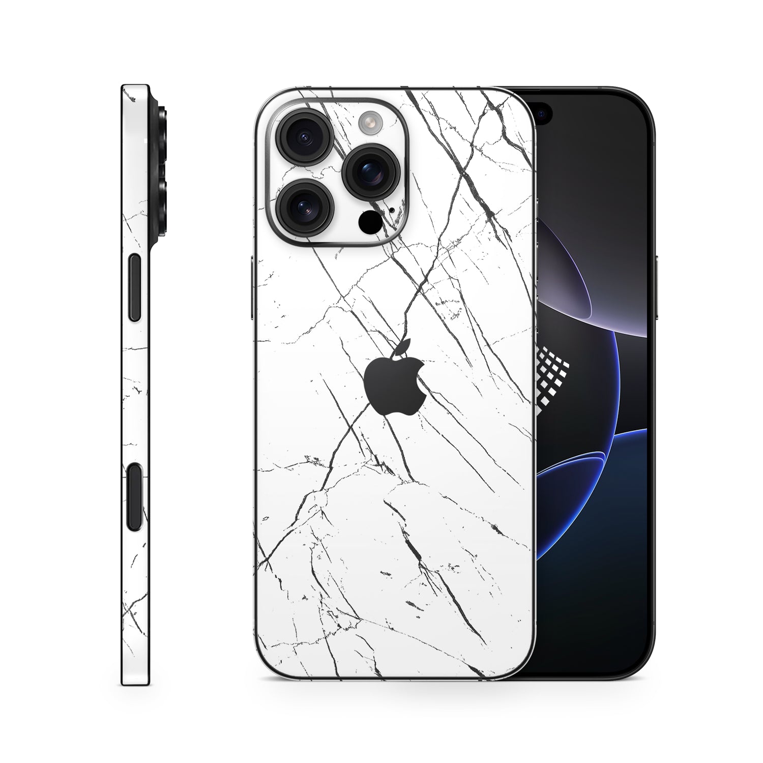 Skin Premium Mármol Nero - iPhone 16 Pro