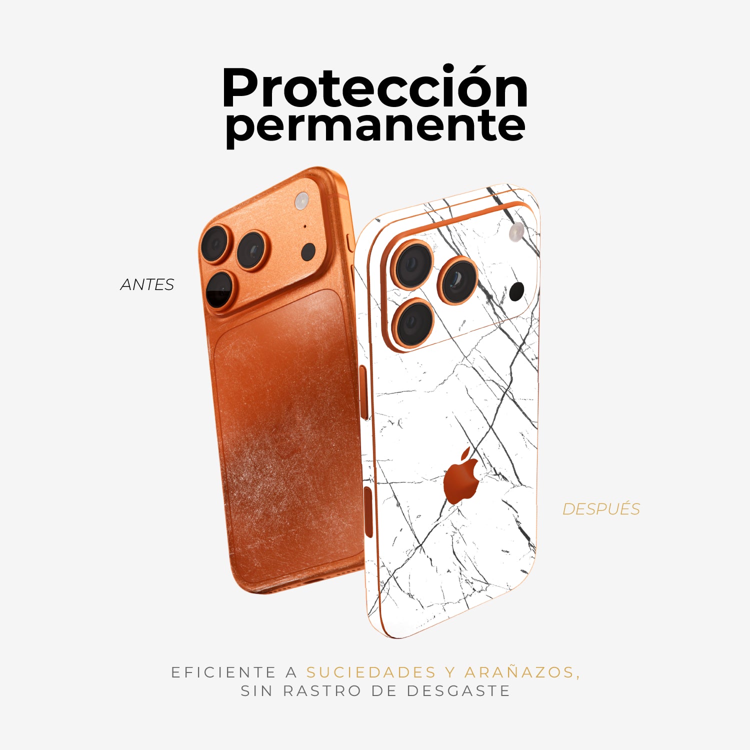 iPhone 17 Pro Skin Premium - Mármol Nero
