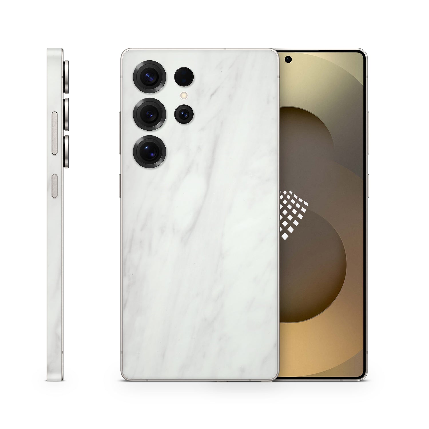 Skin Premium Mármol Ultra Blanco - Galaxy S25 Ultra