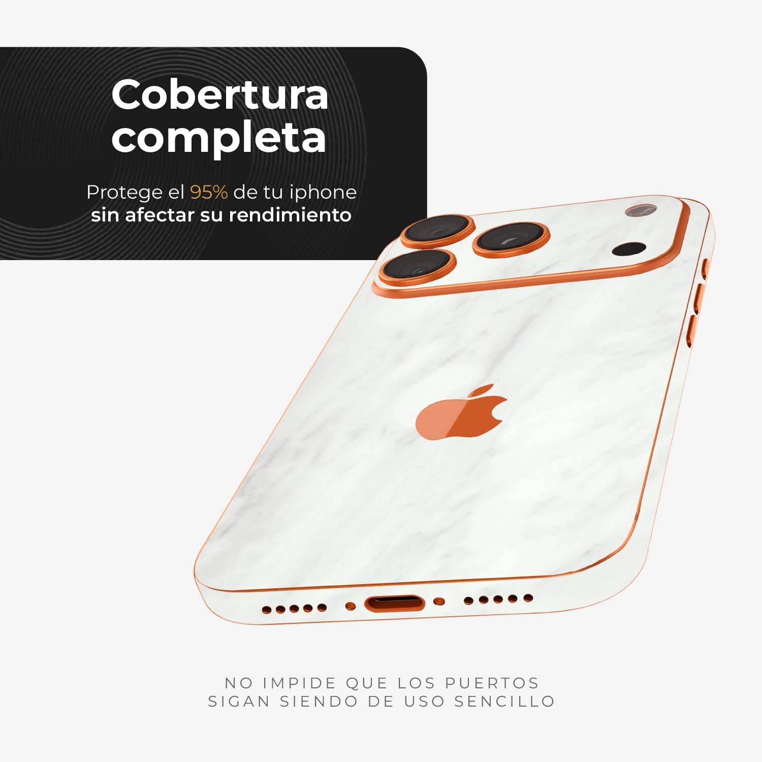 iPhone 17 Pro Max Skin Premium - Ultra Blanco