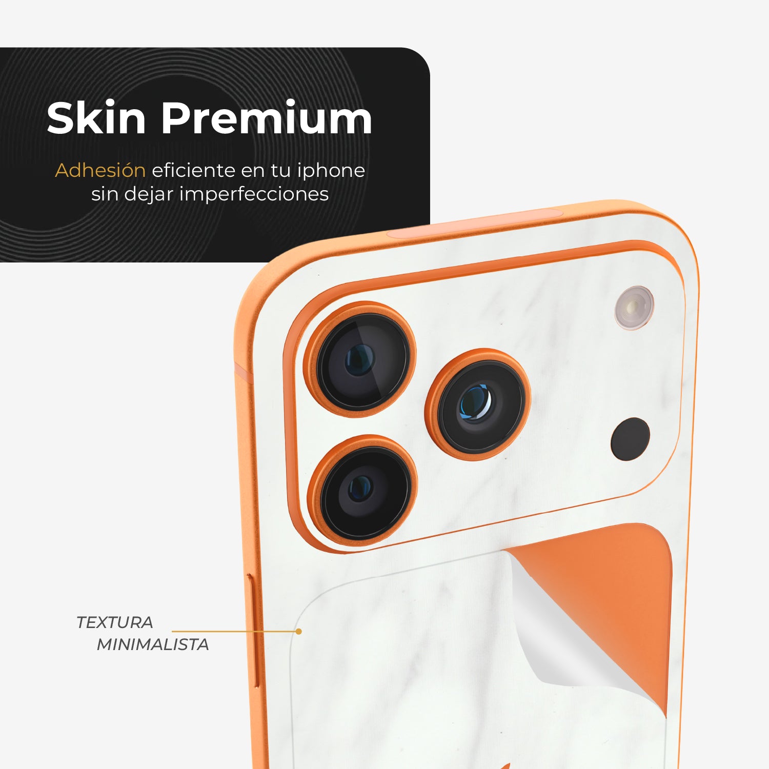 iPhone 17 Pro Skin Premium - Ultra Blanco