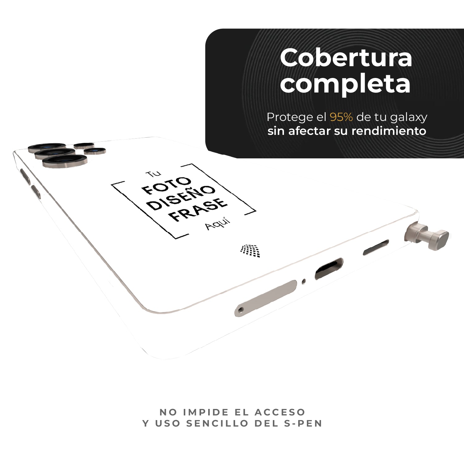 Skin Premium Personalizado - Galaxy S26 Ultra