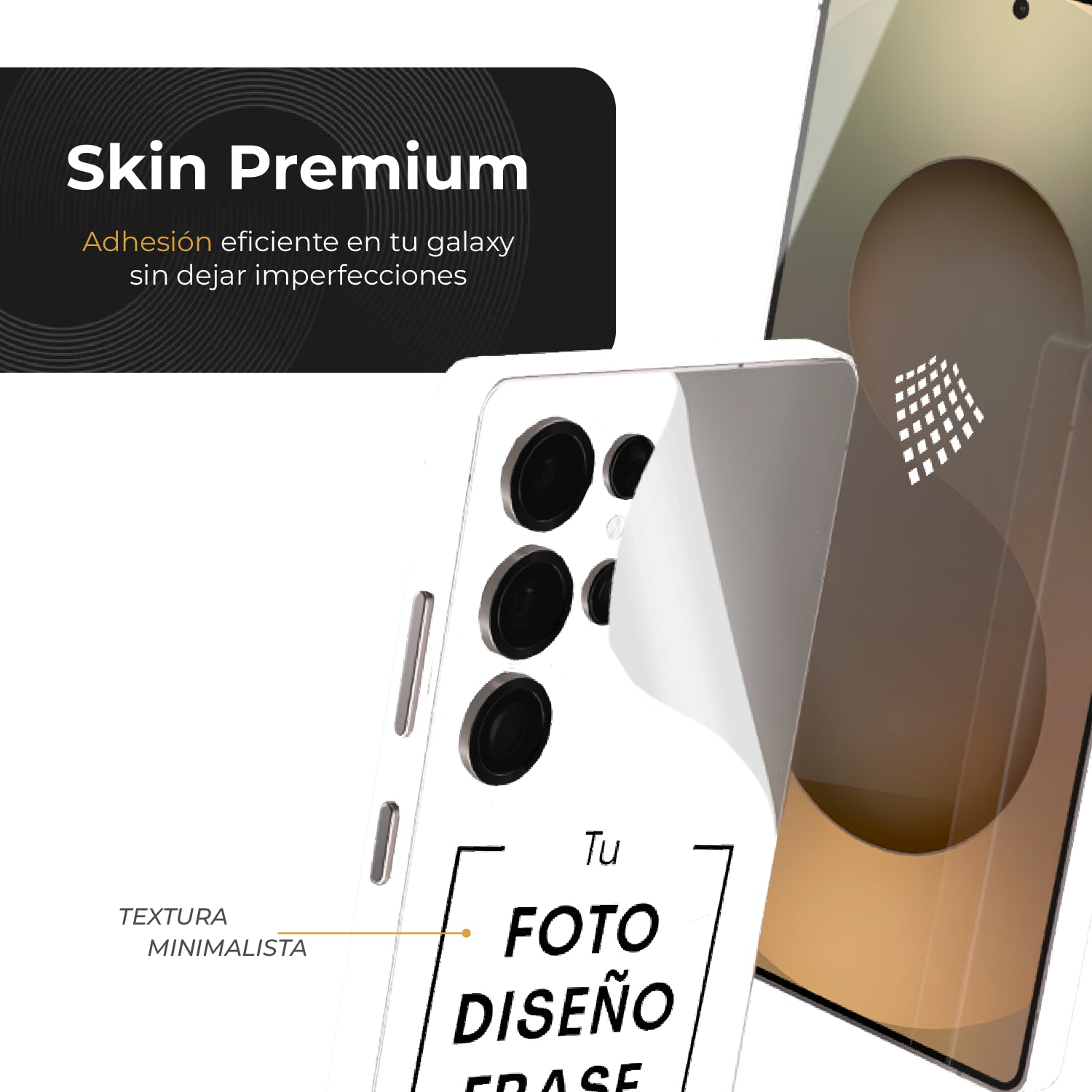 Skin Premium Personalizado - Galaxy S26 Ultra