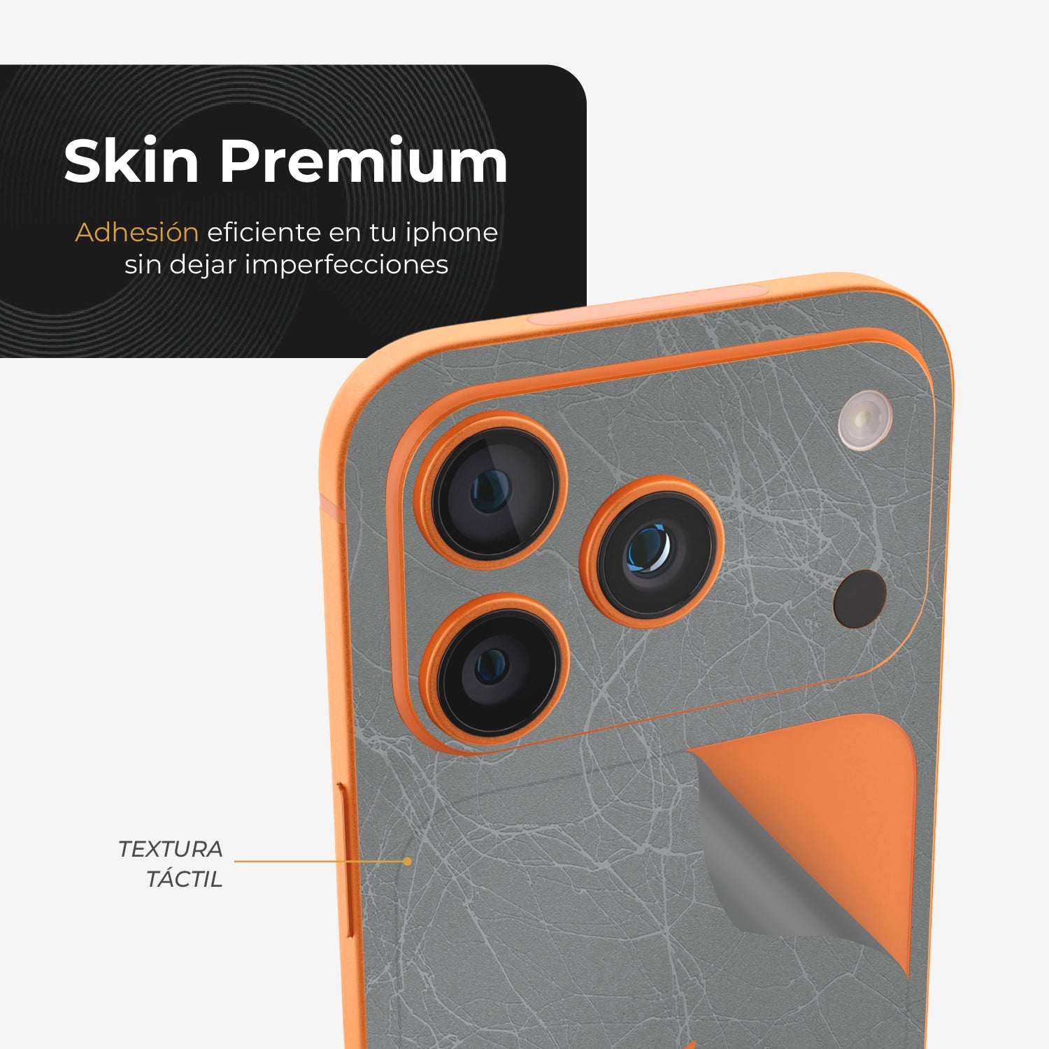 iPhone 17 Pro Max Skin Premium - Venom Platinium 3D