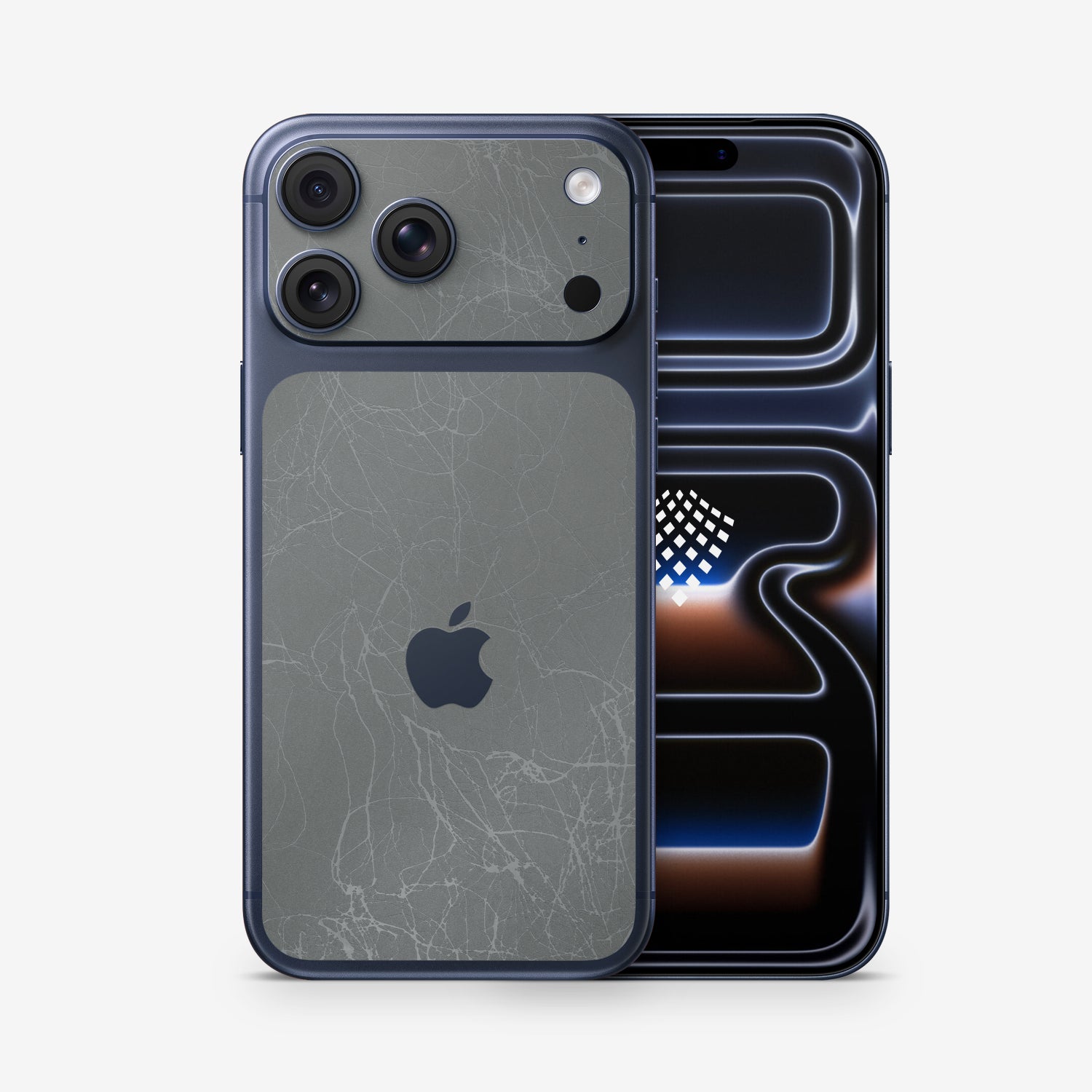 iPhone 17 Pro Max Skin Premium - Venom Platinium 3D