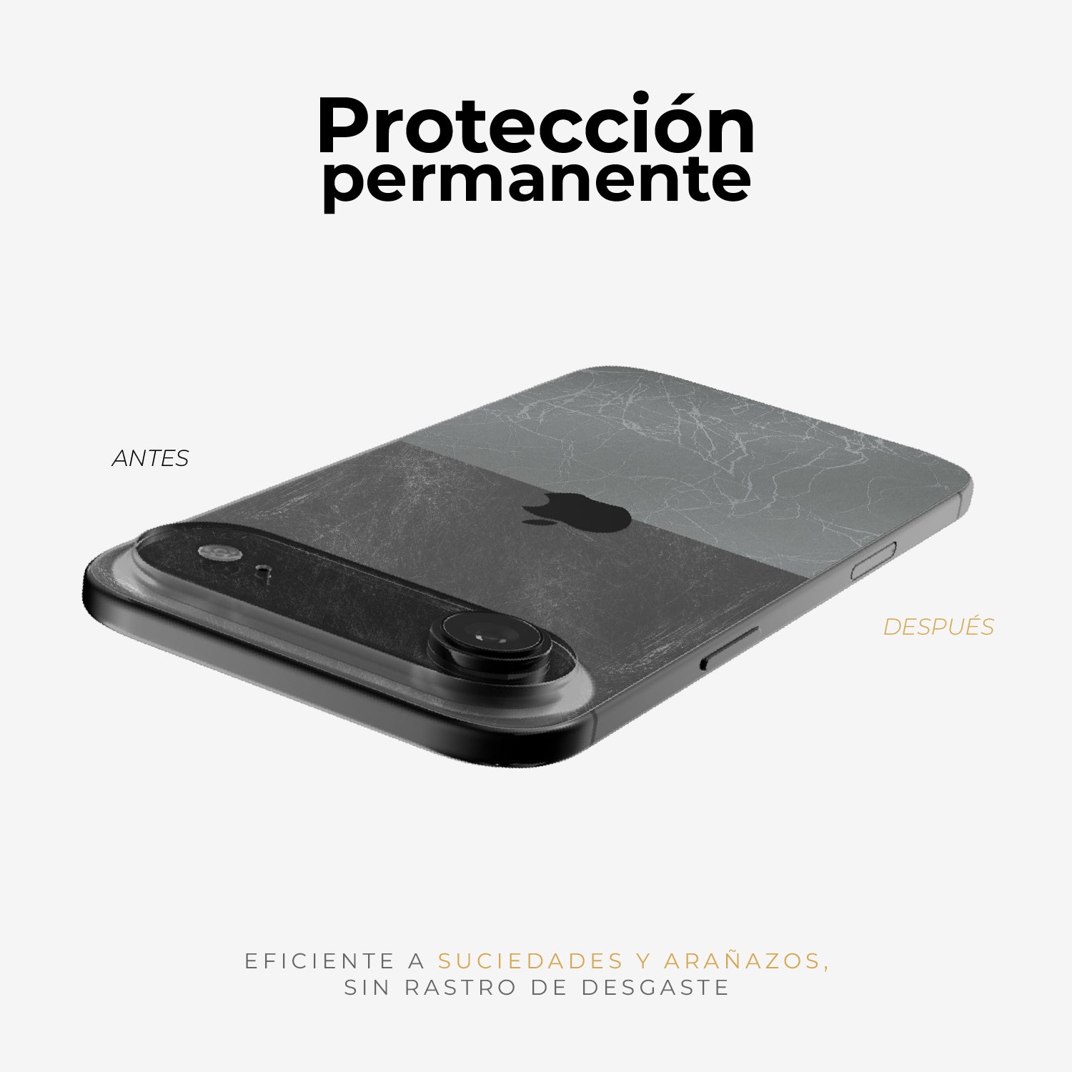 iPhone Air Skin Premium - Venom Plata 3D