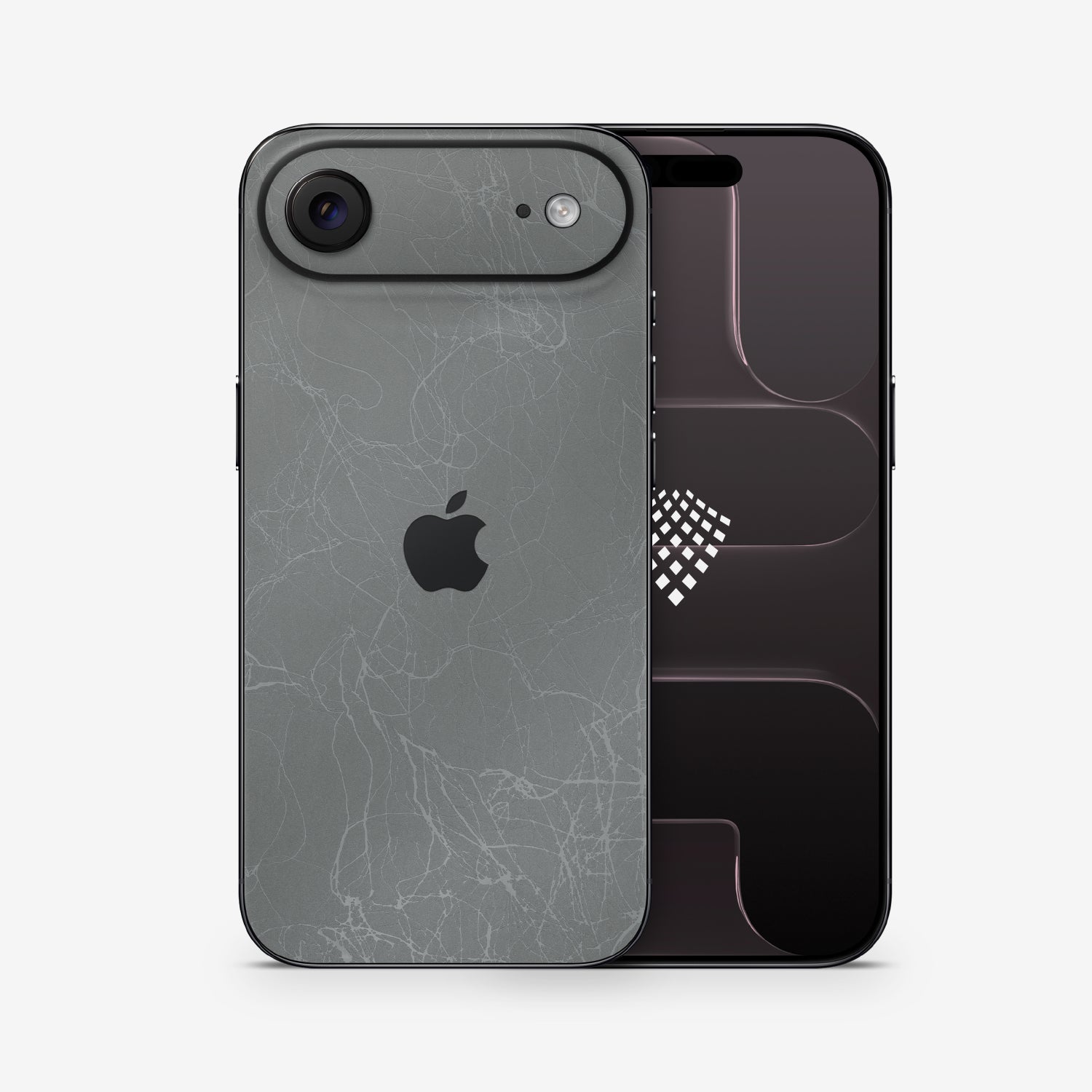 iPhone Air Skin Premium - Venom Plata 3D