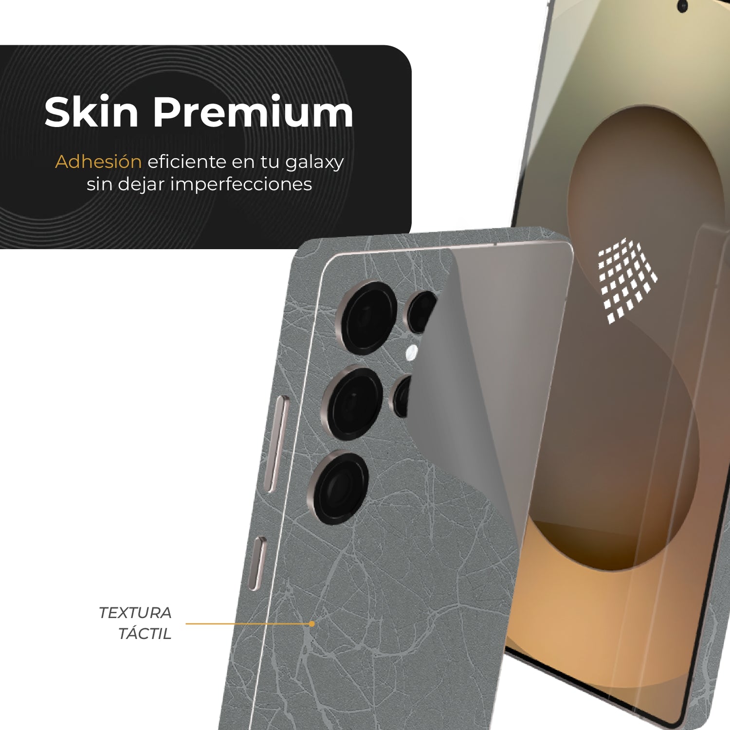 Skin Premium Venom Platinium - Galaxy S26 Ultra
