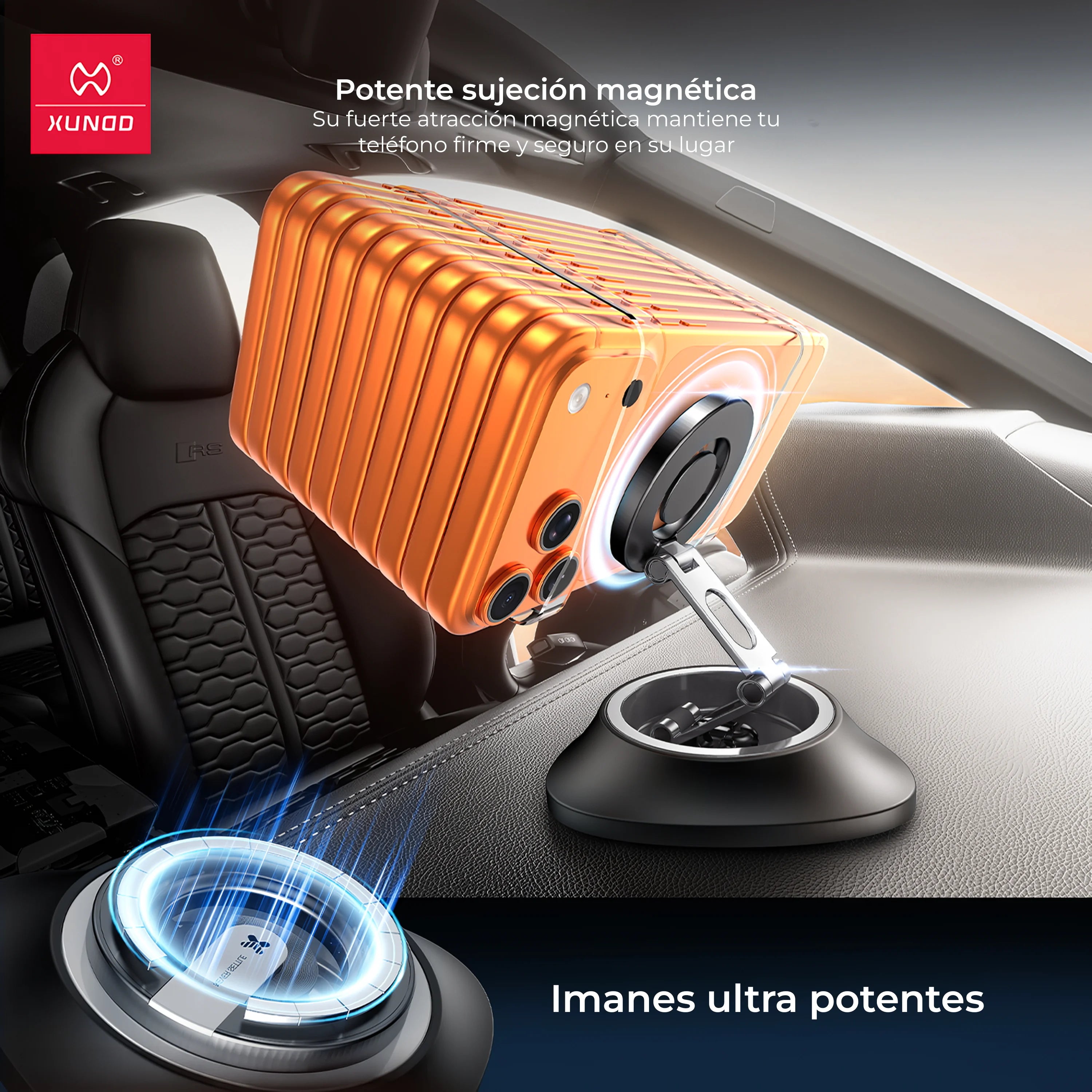 Soporte Magnetico de Auto XDHO-086 Xundd 360°