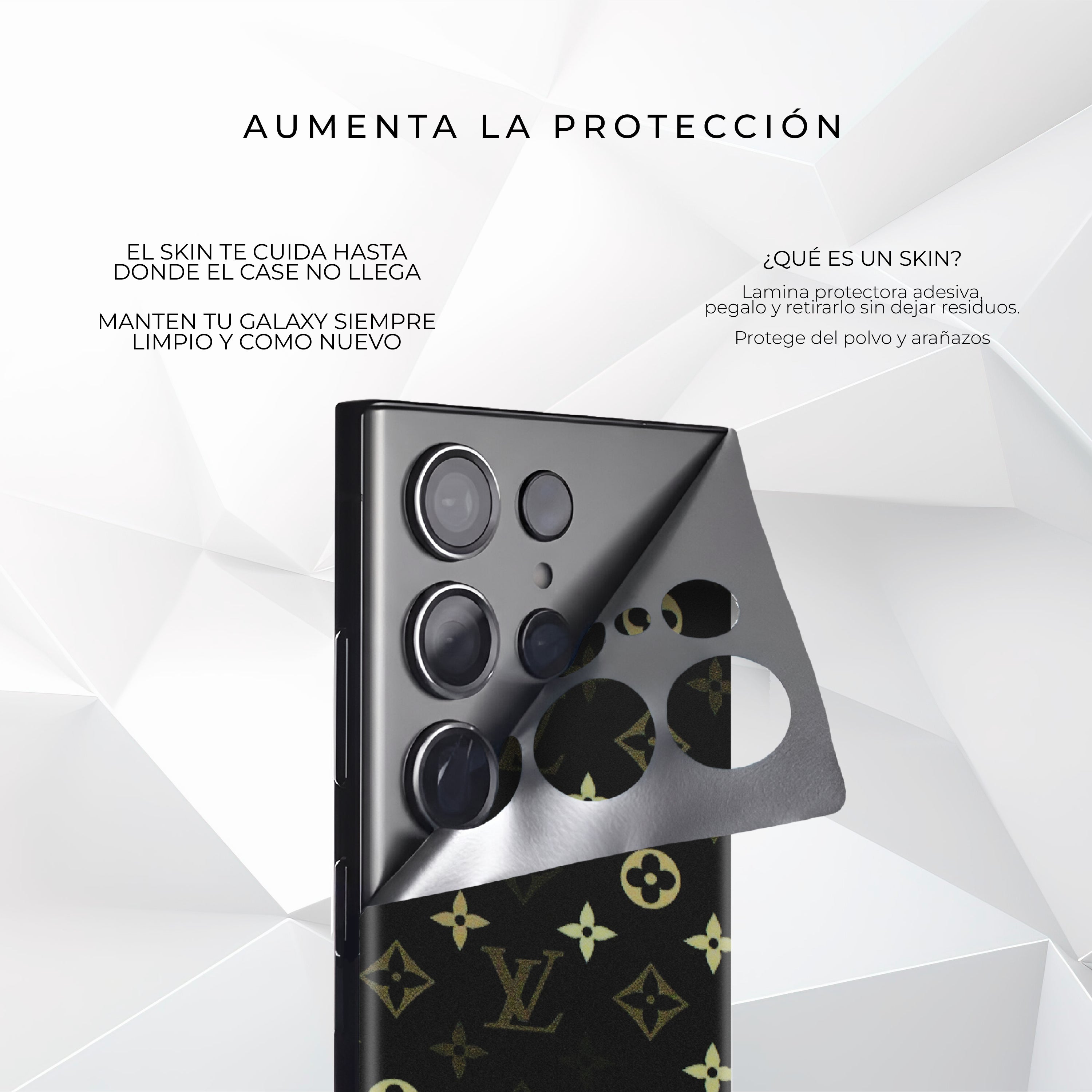 Tripack Galaxy S25 Ultra | Skin Premium + Case Color Pro 3 + Vidrio HD