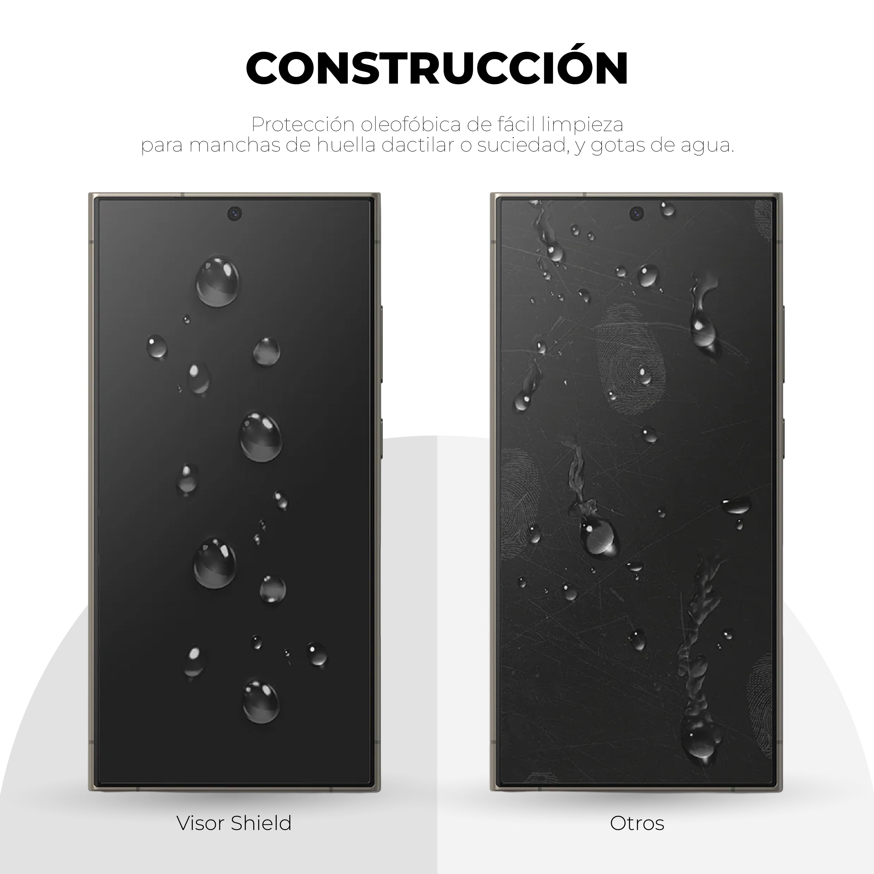 Protector de Pantalla Vidrio Templado 9H - Galaxy S24 Ultra (1 UND)