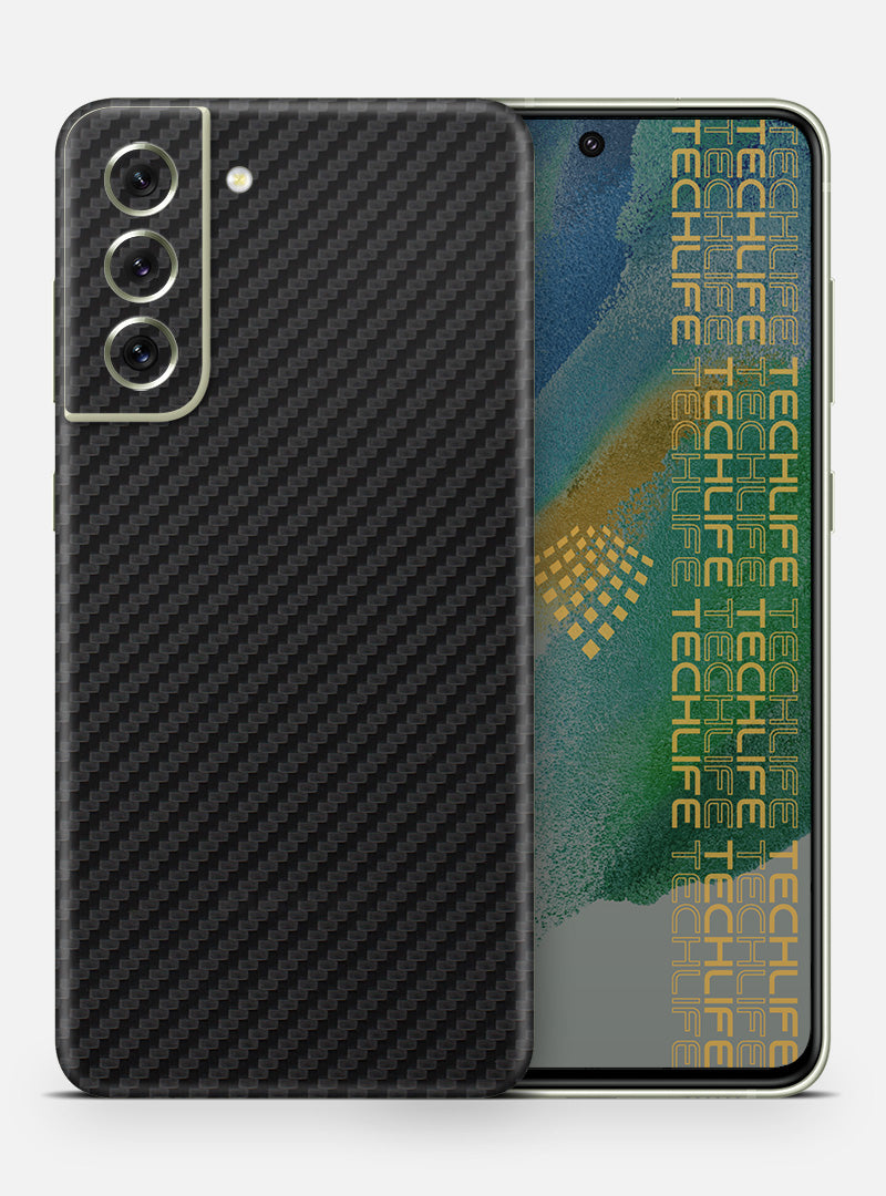 Skin Black 3D Carbon para Samsung Galaxy S21 FE