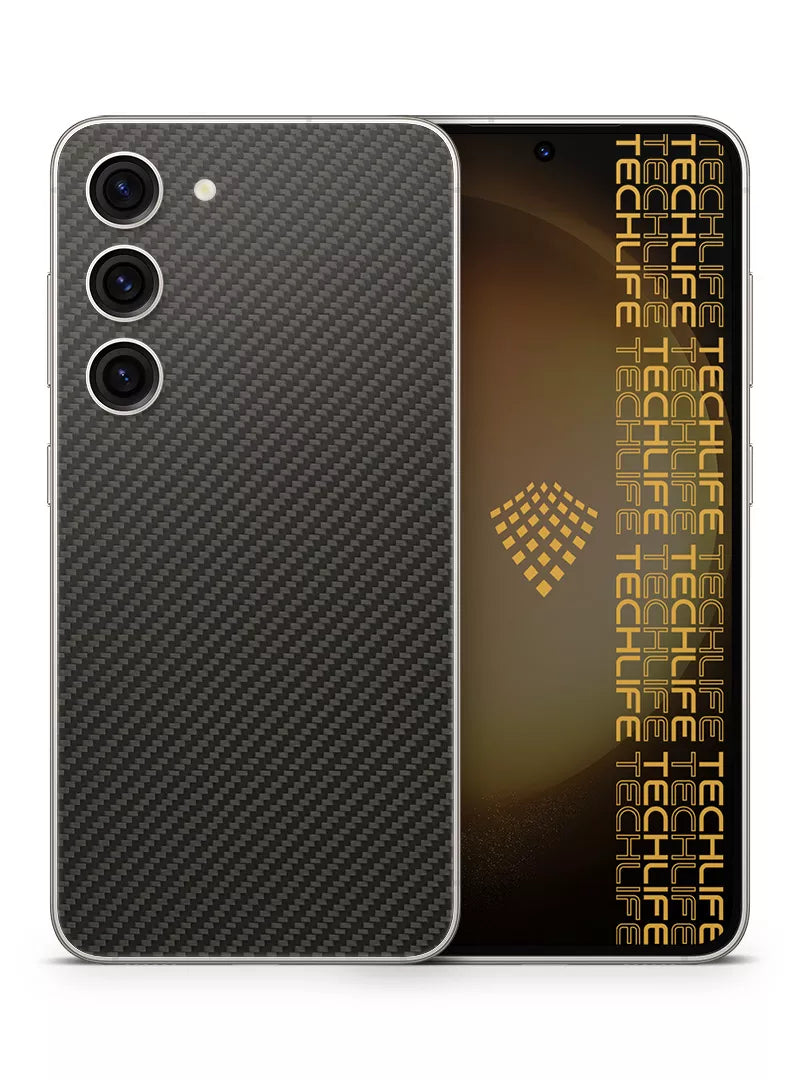 Skin Black 3D Carbon para Galaxy S23