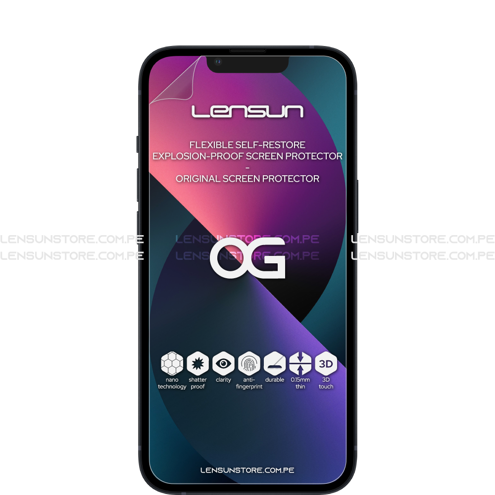 Lensun Protector OG para iPhone 13