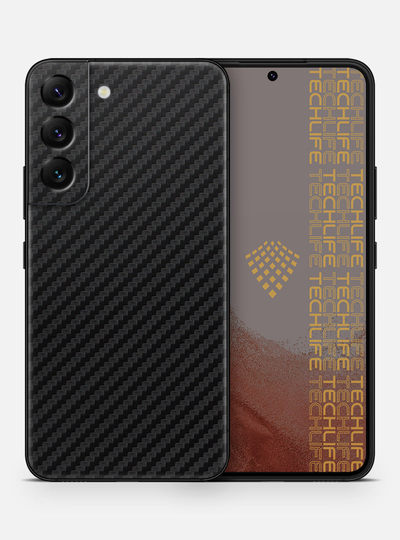 Skin Premium Black 3D Carbon para Samsung Galaxy S22 Plus