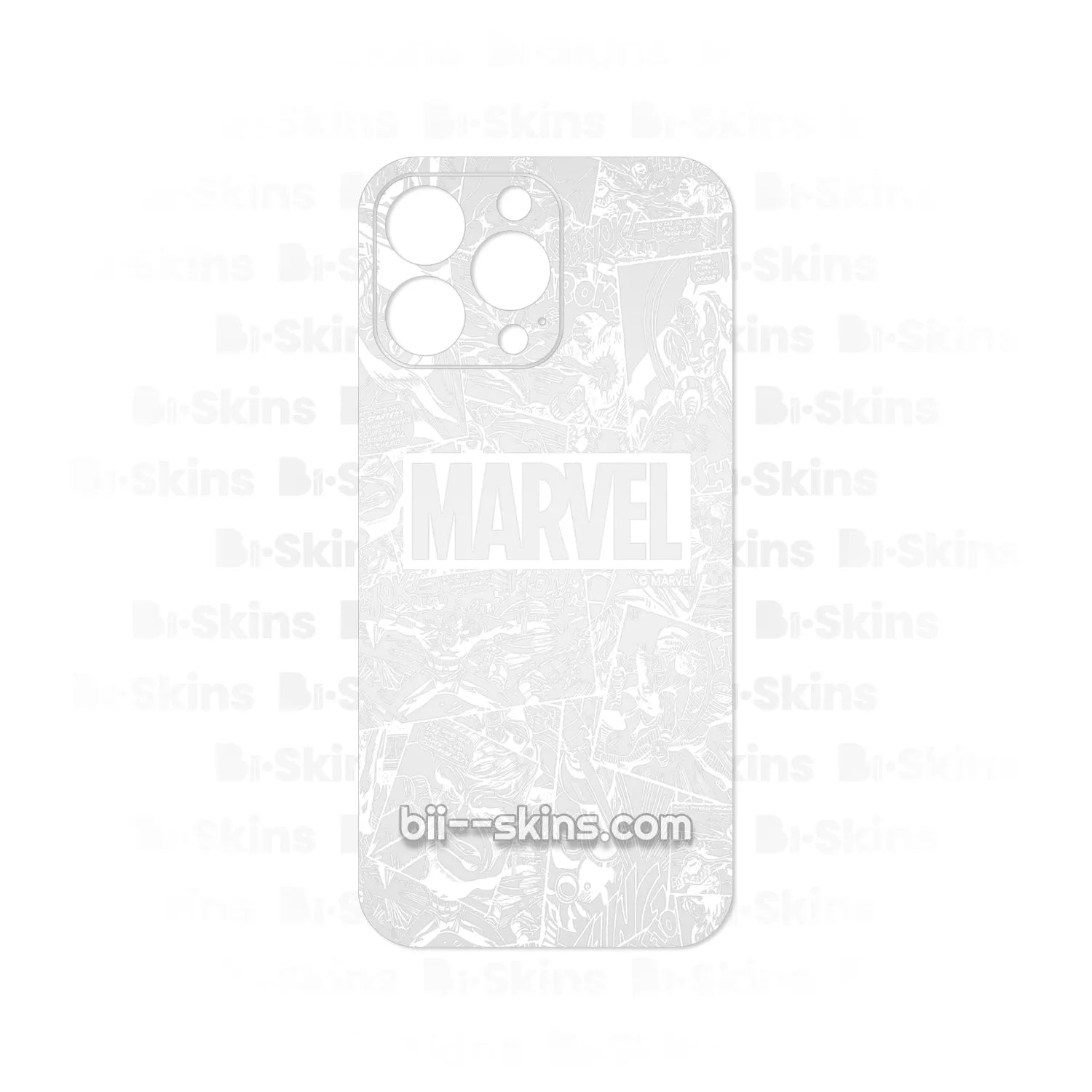 Skin Transparente 3D (Marvel-Comic)