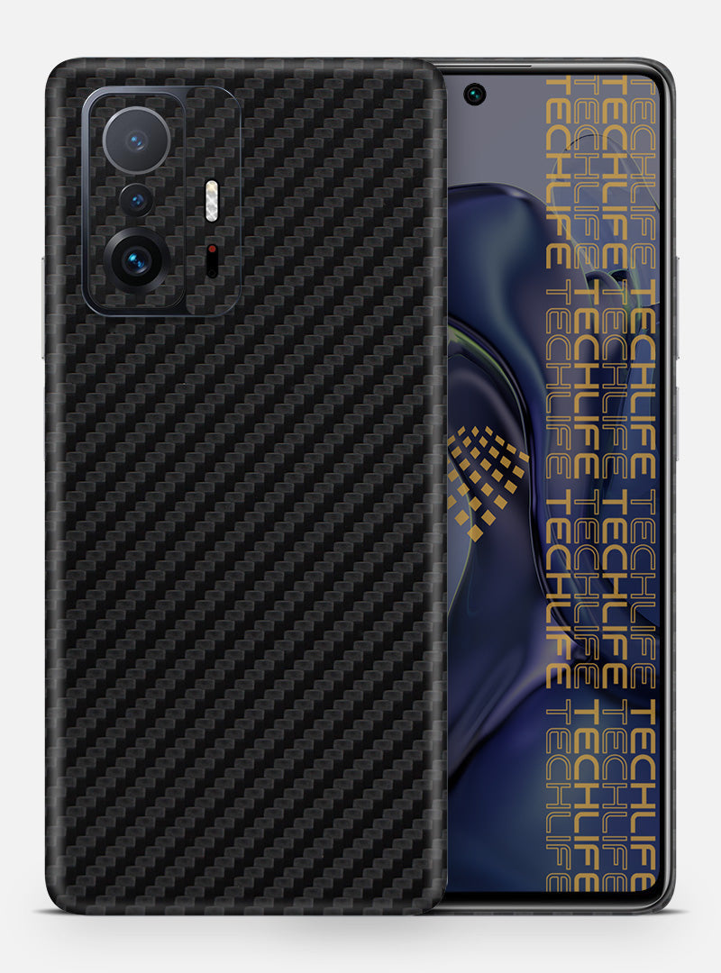Skin Black 3D Carbon para Mi11 T