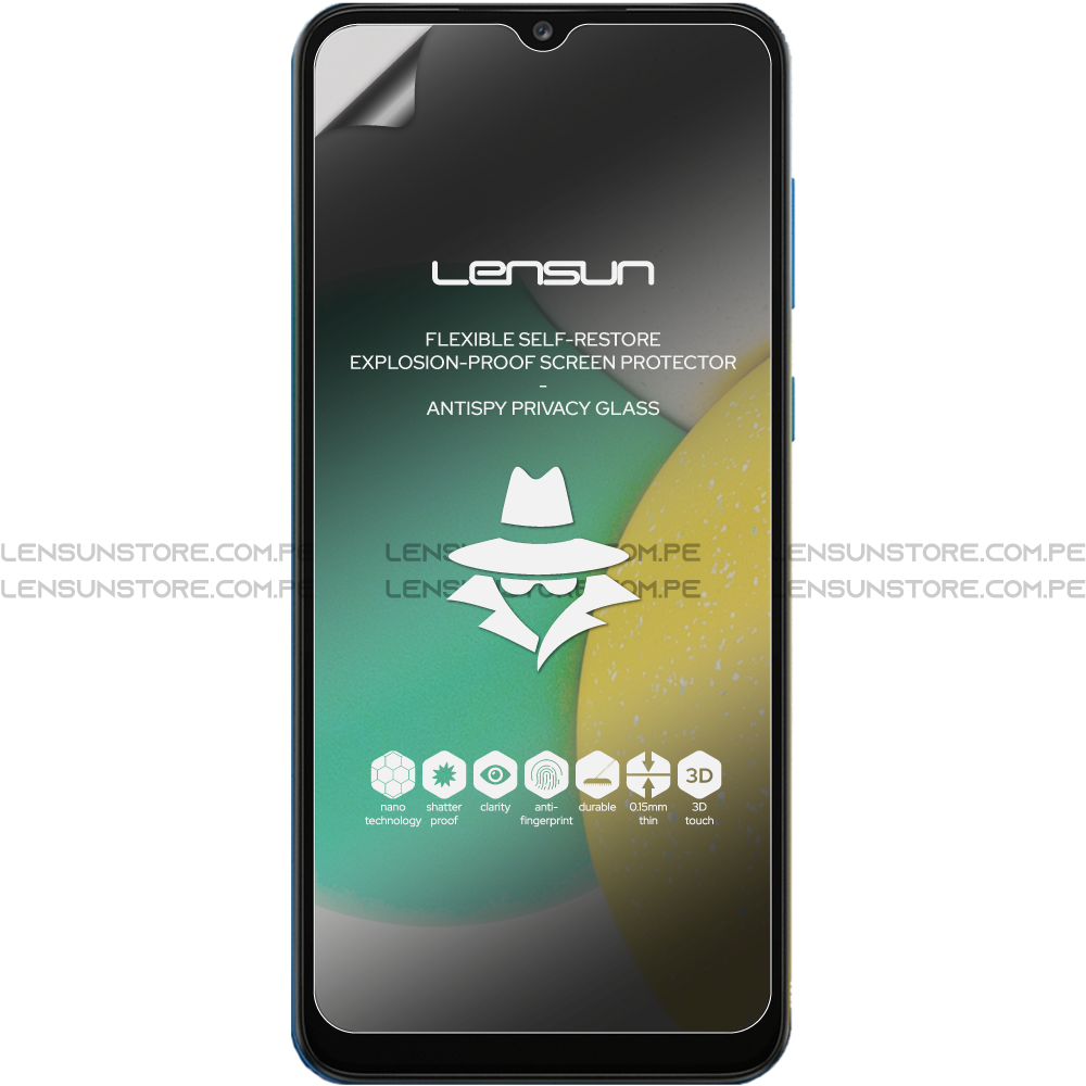 Protector de Pantalla Lensun Privacidad Mate Samsung Galaxy A03 Core