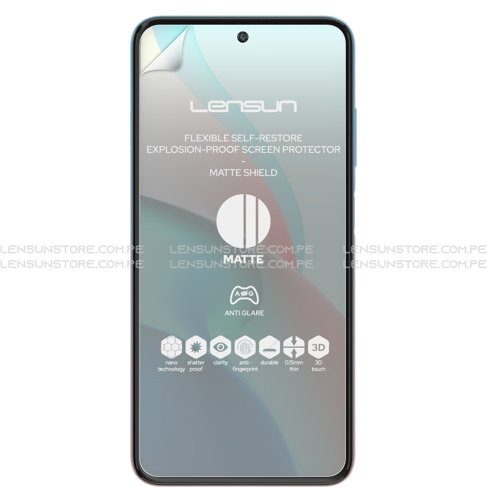 Protector de Pantalla Mate Anti-reflejo Xiaomi Redmi Note9 5G