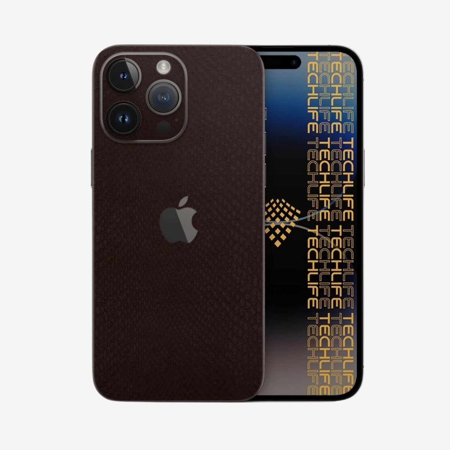 Skin Premium Reptil Café iPhone 14 Pro Max