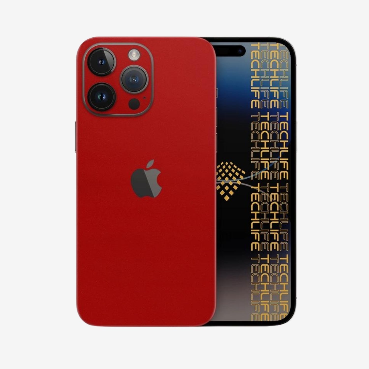 Skin Premium Alcantara Rojo iPhone 14 Pro Max