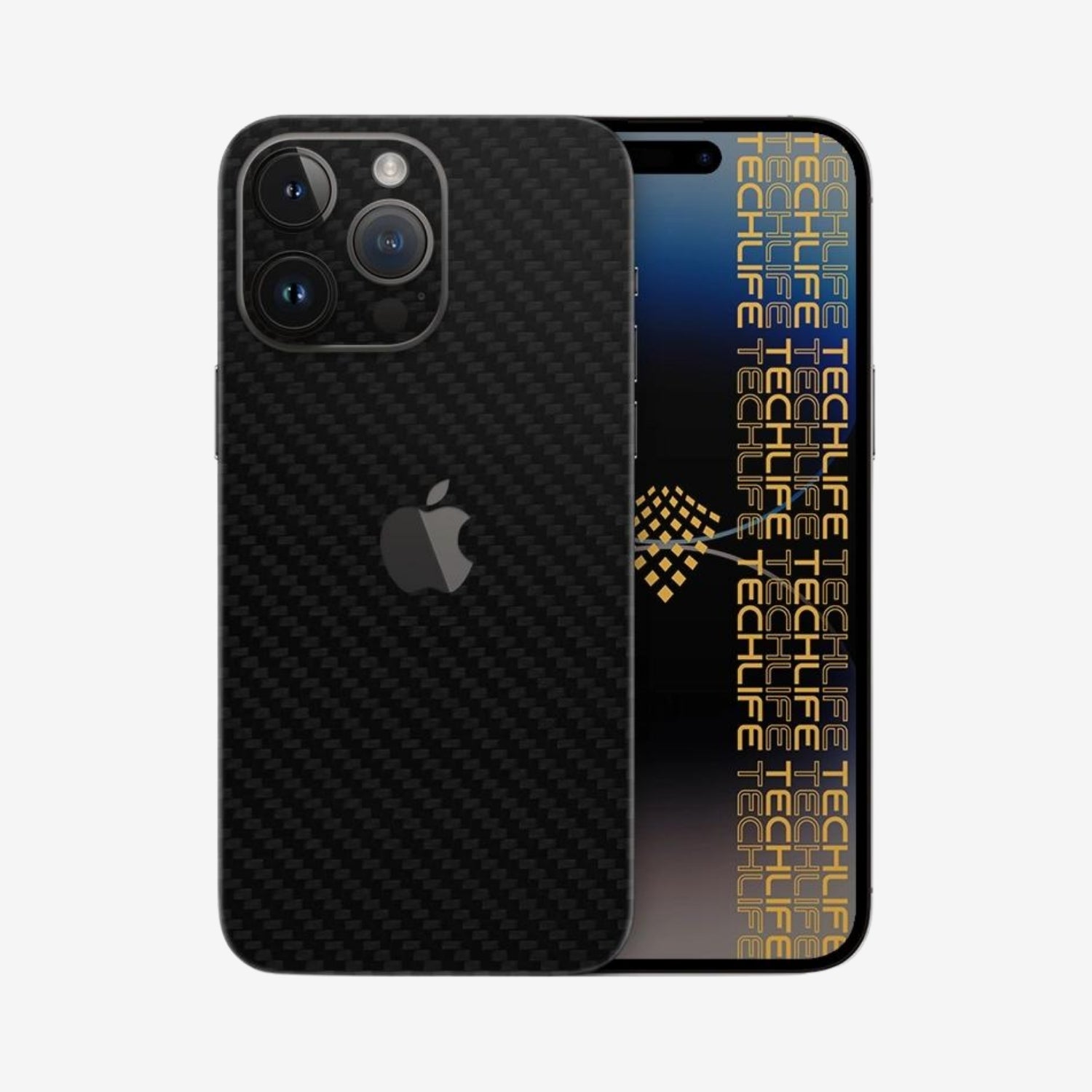 Skin Premium Carbono Negro iPhone 15 Pro Max