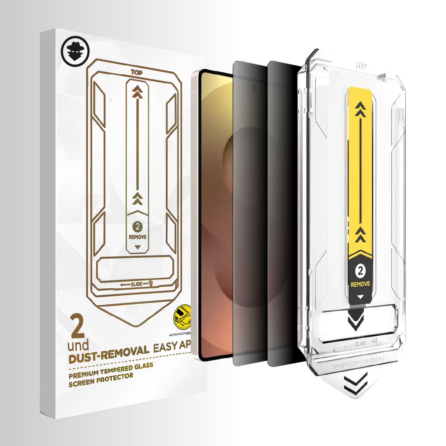 Protector de Pantalla  Vidrio Templado 9H Privacy - Galaxy S25 Ultra ( 2 UND )