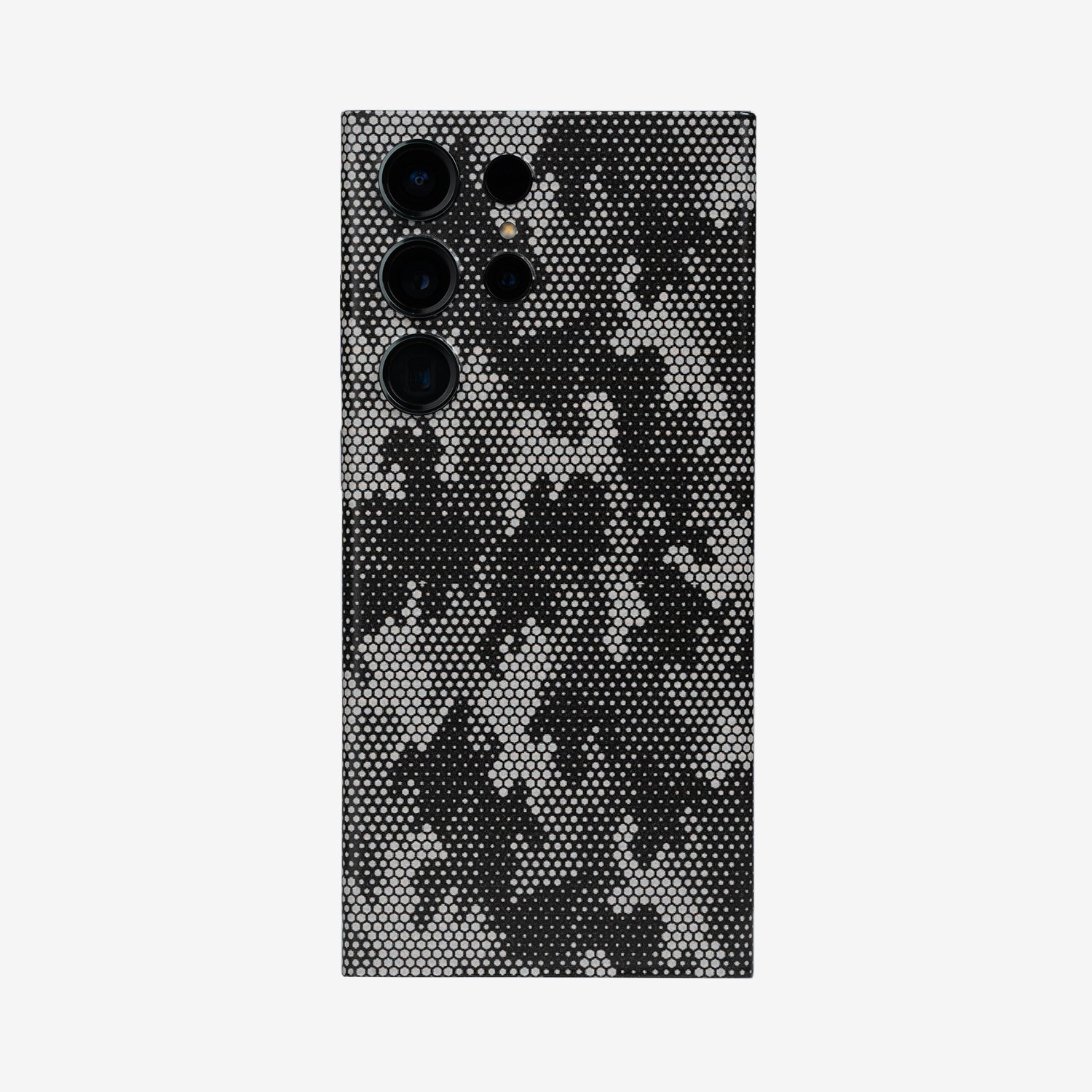 Skin Silver Camuflado Pixel Samsung Galaxy S22 Ultra